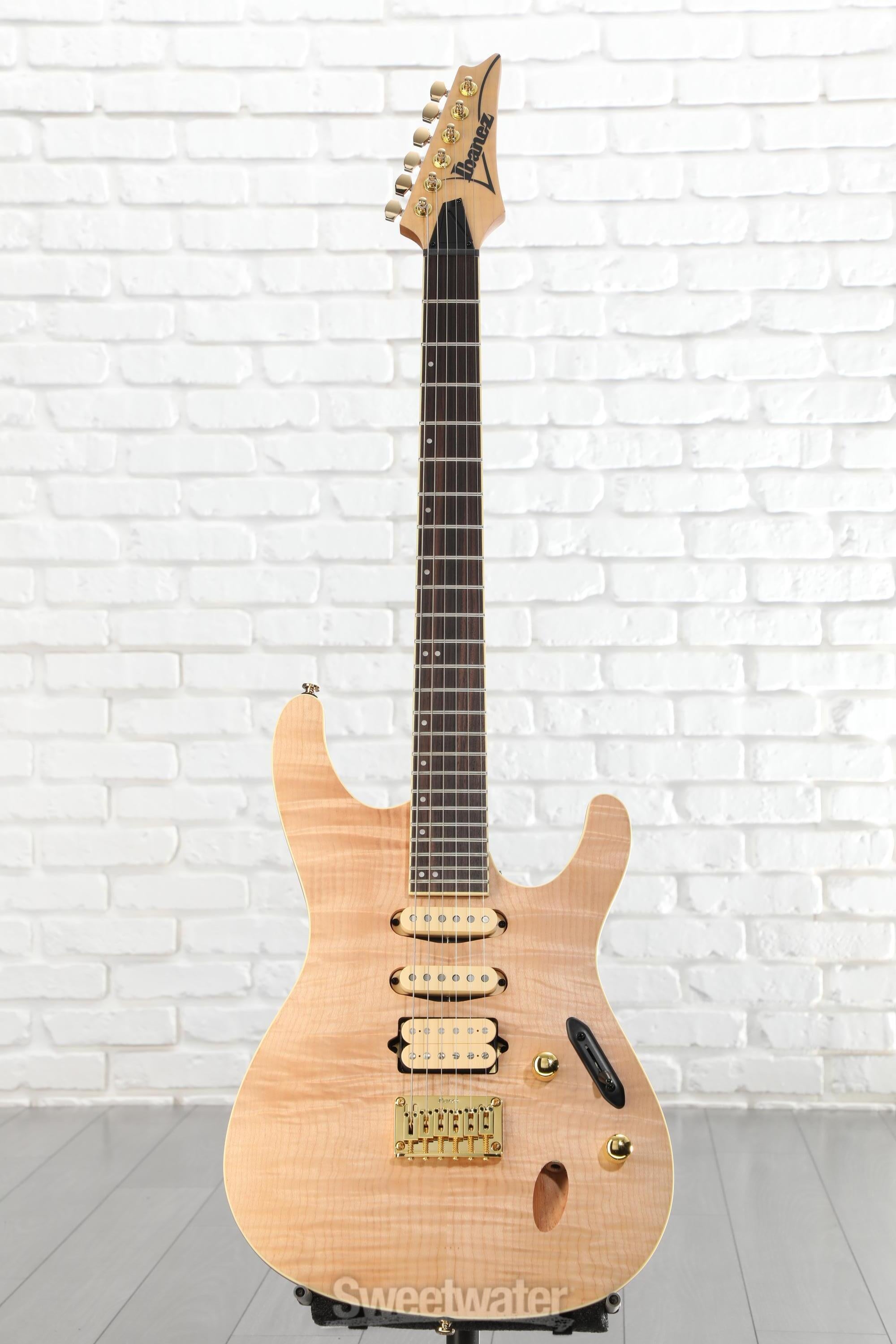 Ibanez Standard SEW761FM Electric Guitar - Natural Flat | Sweetwater