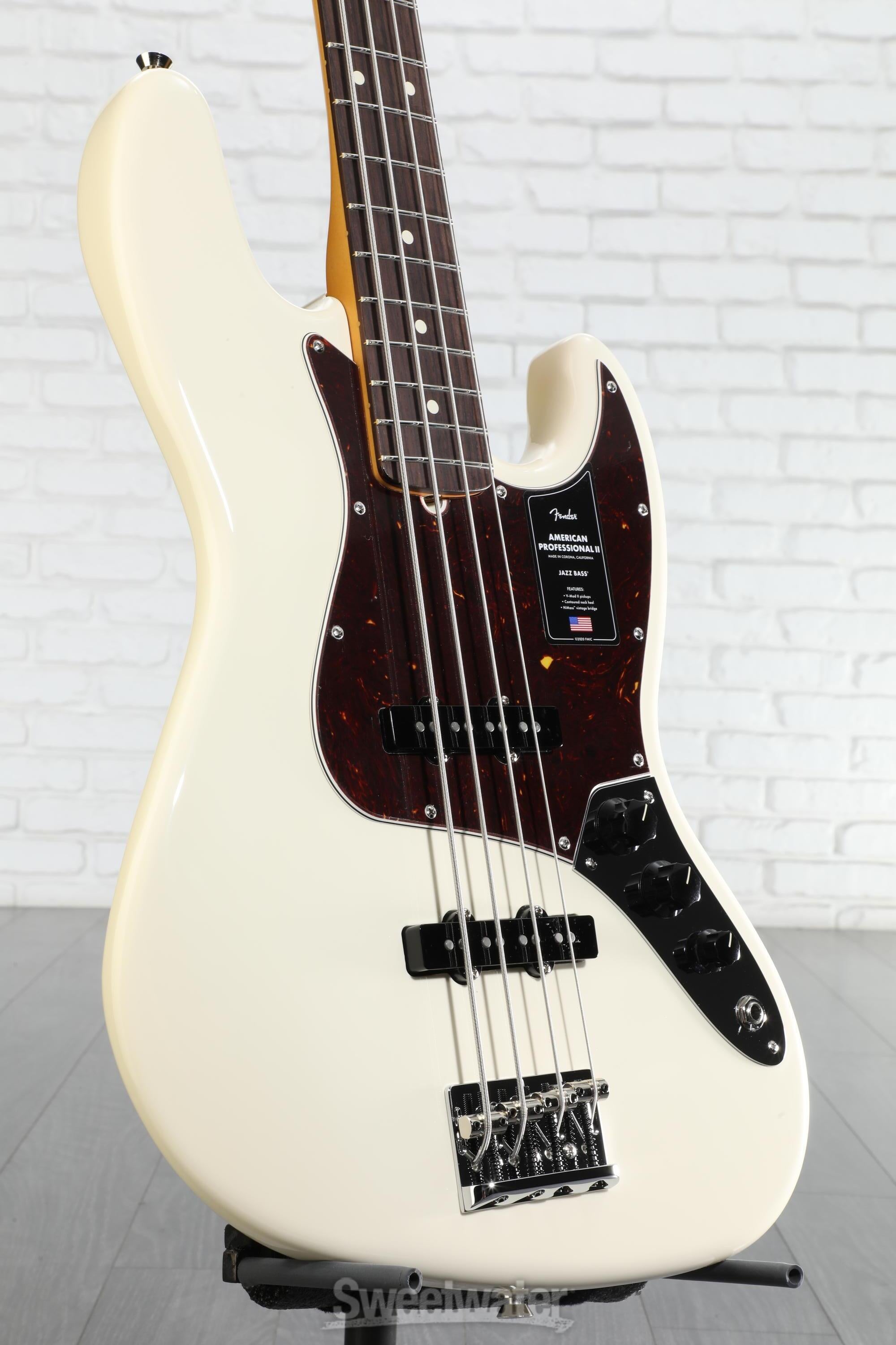 ベース Fender American Professional II JazzBass Fender American Professional II Jazz Bass V Roasted Pine | Music