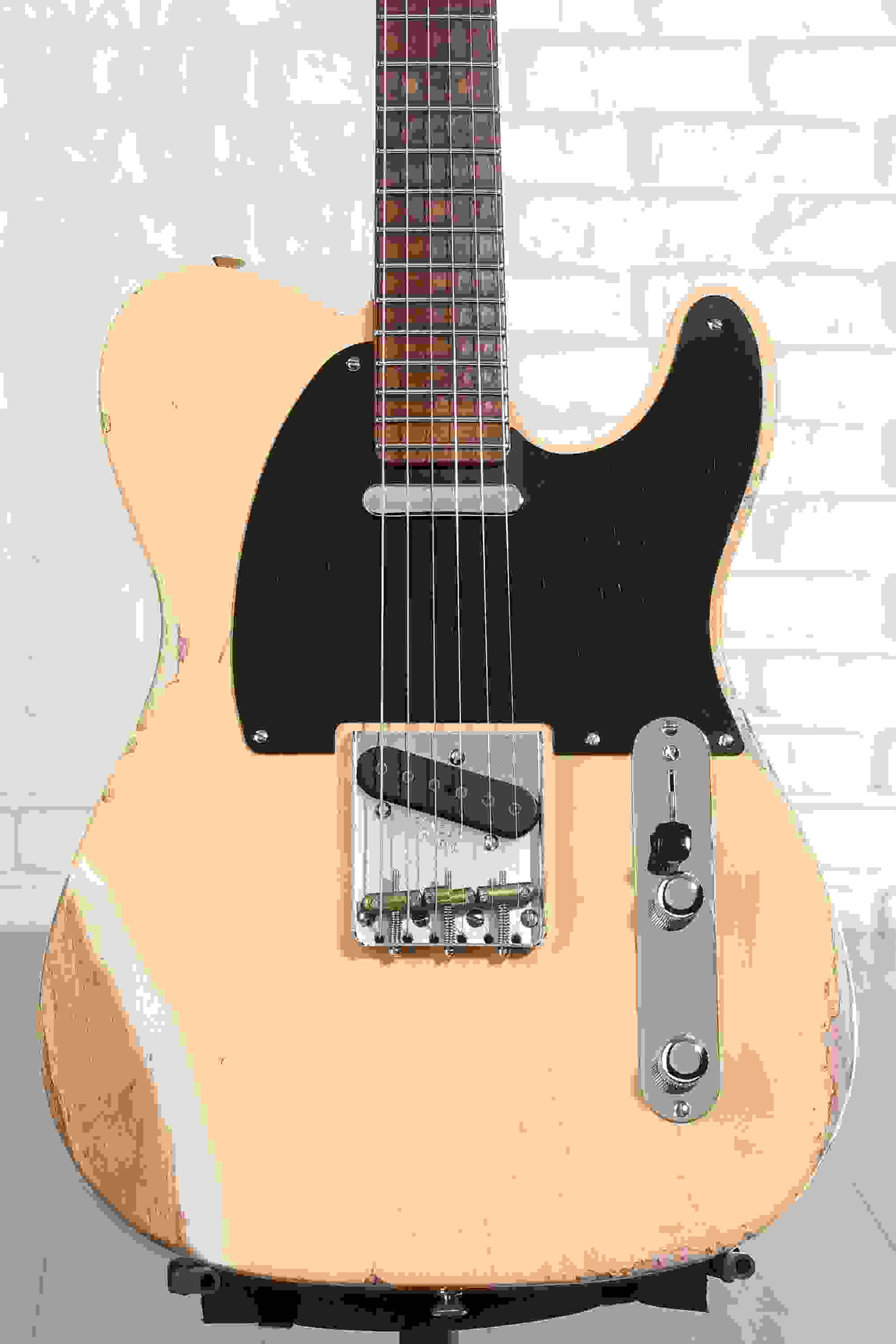 Fender Custom Shop Team Built GT11 Telecaster Electric Guitar - Blonde, Heavy Relic, Sweetwater Exclusive