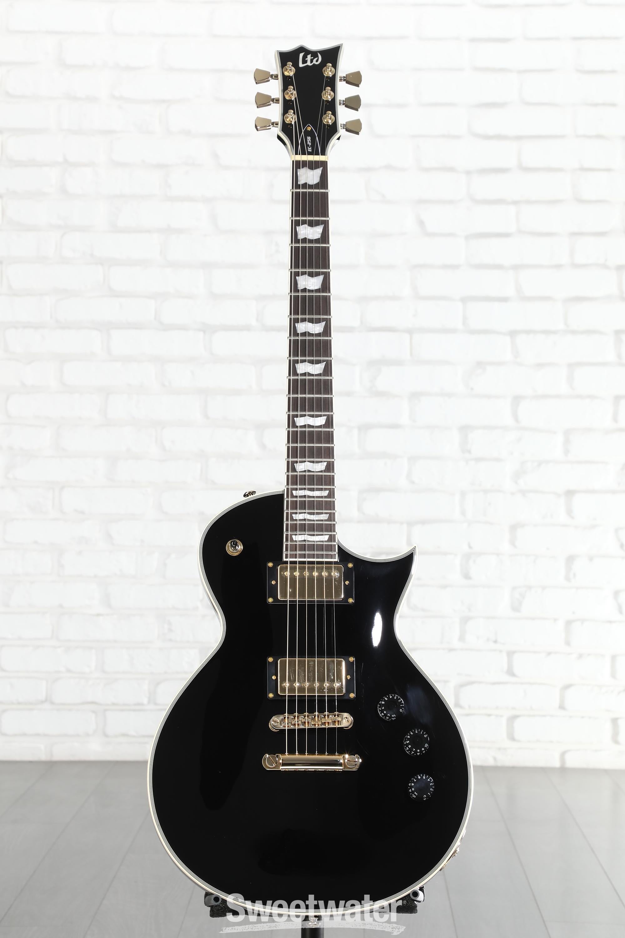 ESP LTD Eclipse EC-256 Electric Guitar - Black | Sweetwater