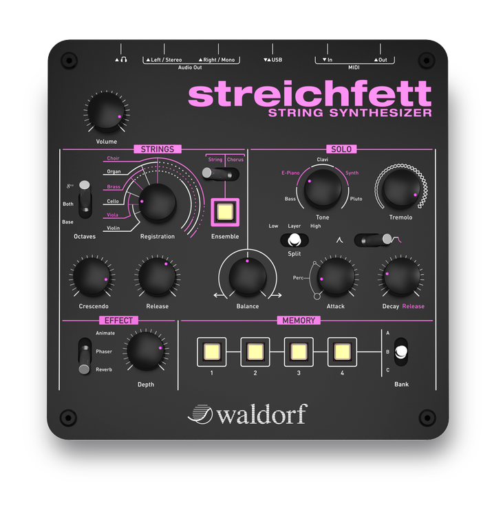 Waldorf Streichfett - String Machine - YouTube