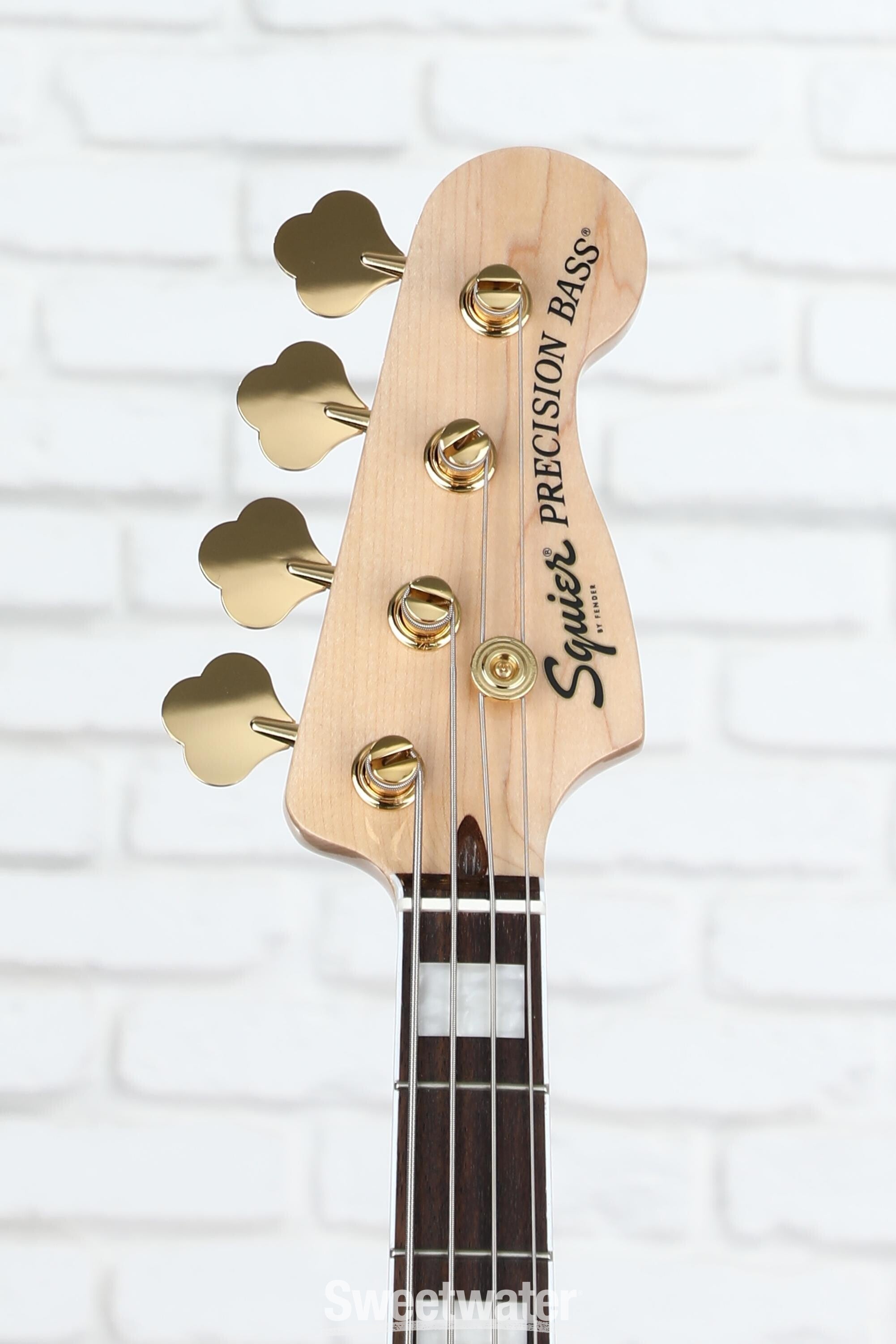 Squier 40th Anniversary Gold Edition Precision Bass - Lake Placid 