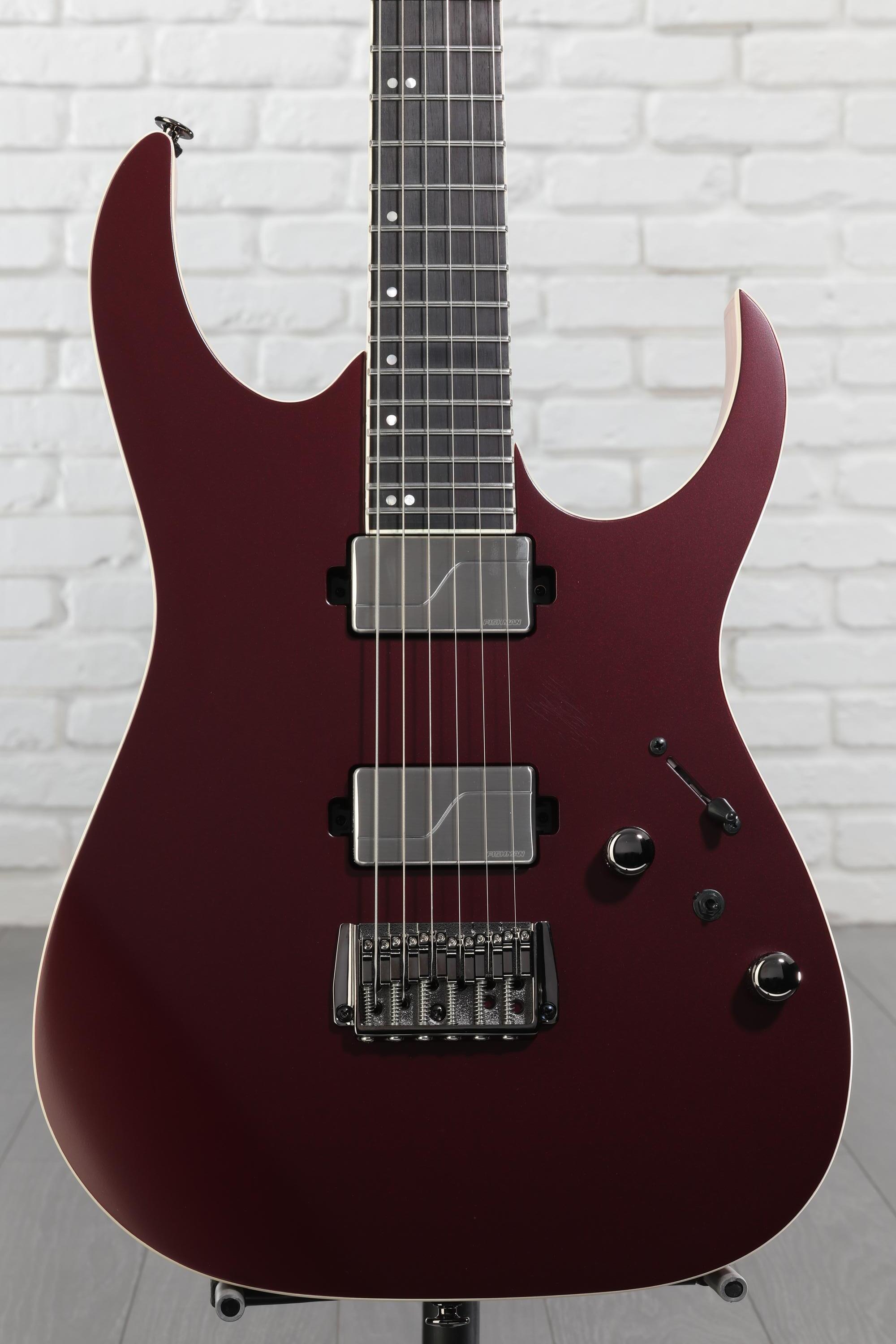 Ibanez Prestige RG5121 Electric Guitar - Burgundy Metallic Flat