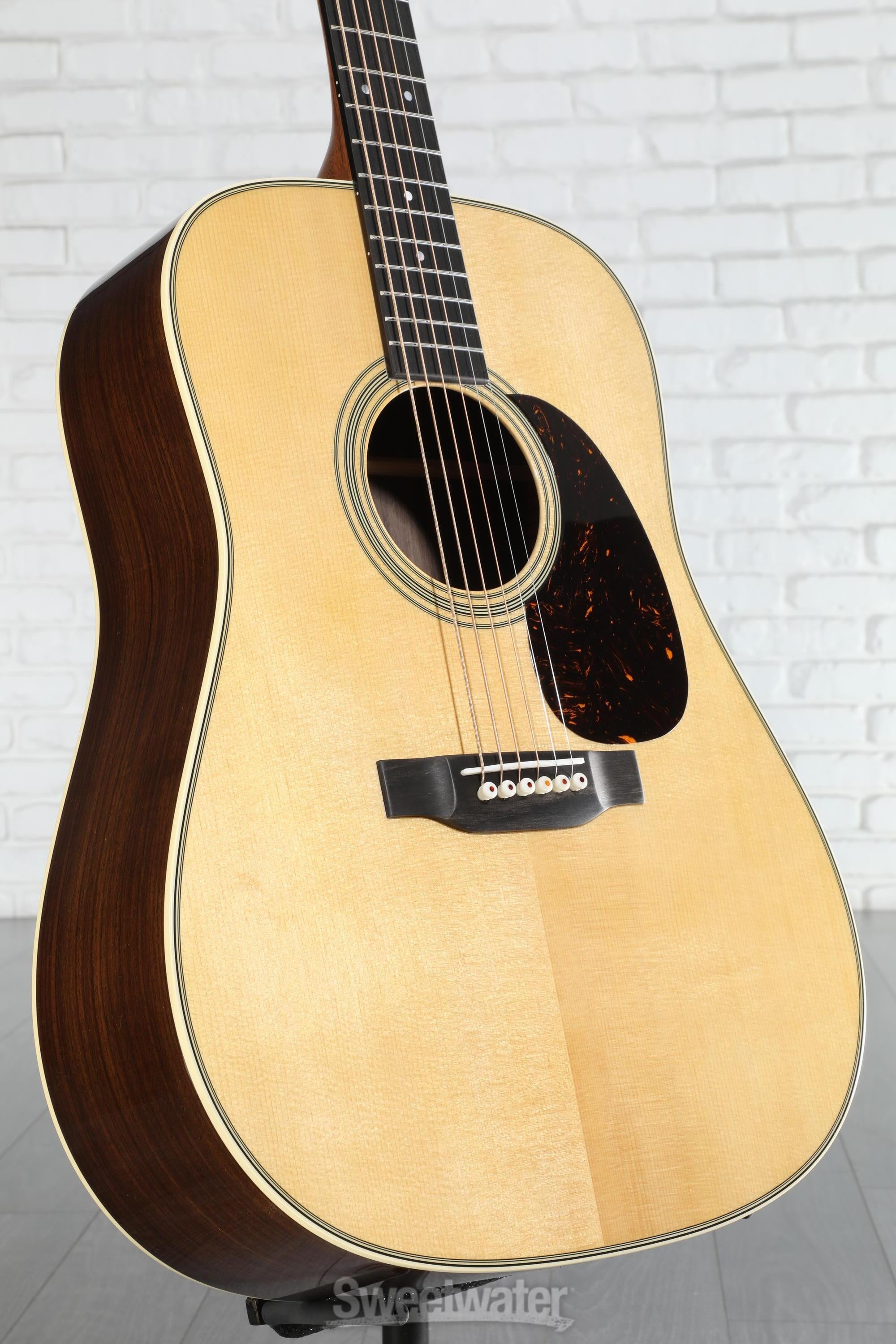 Martin D-28 Standard Series Acoustic Guitar - Natural with Aging