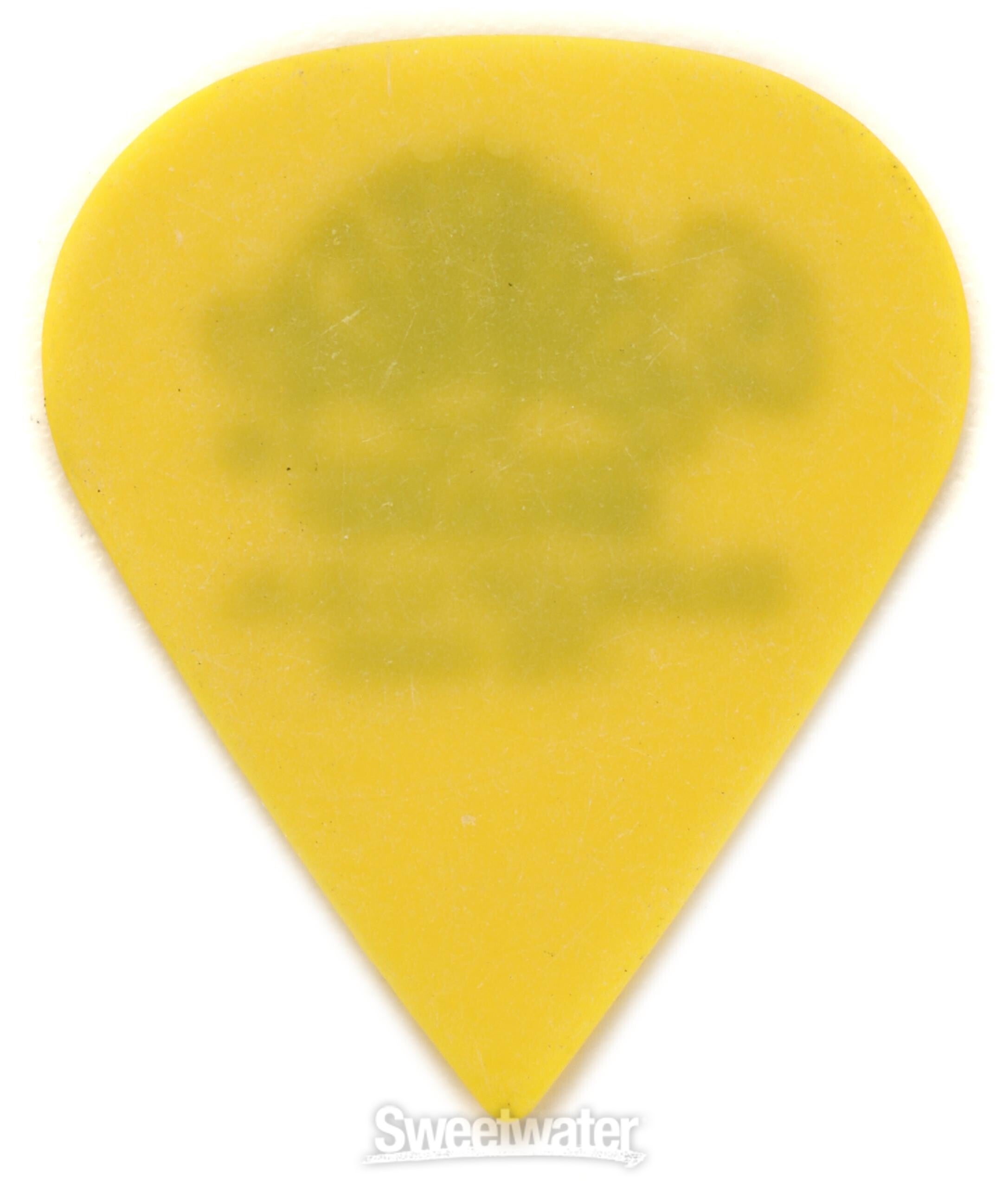 Dunlop Tortex Sharp Guitar Picks - .73mm Yellow (12-pack