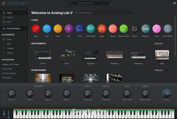 Arturia V Collection 11 Intro Software Instrument Bundle