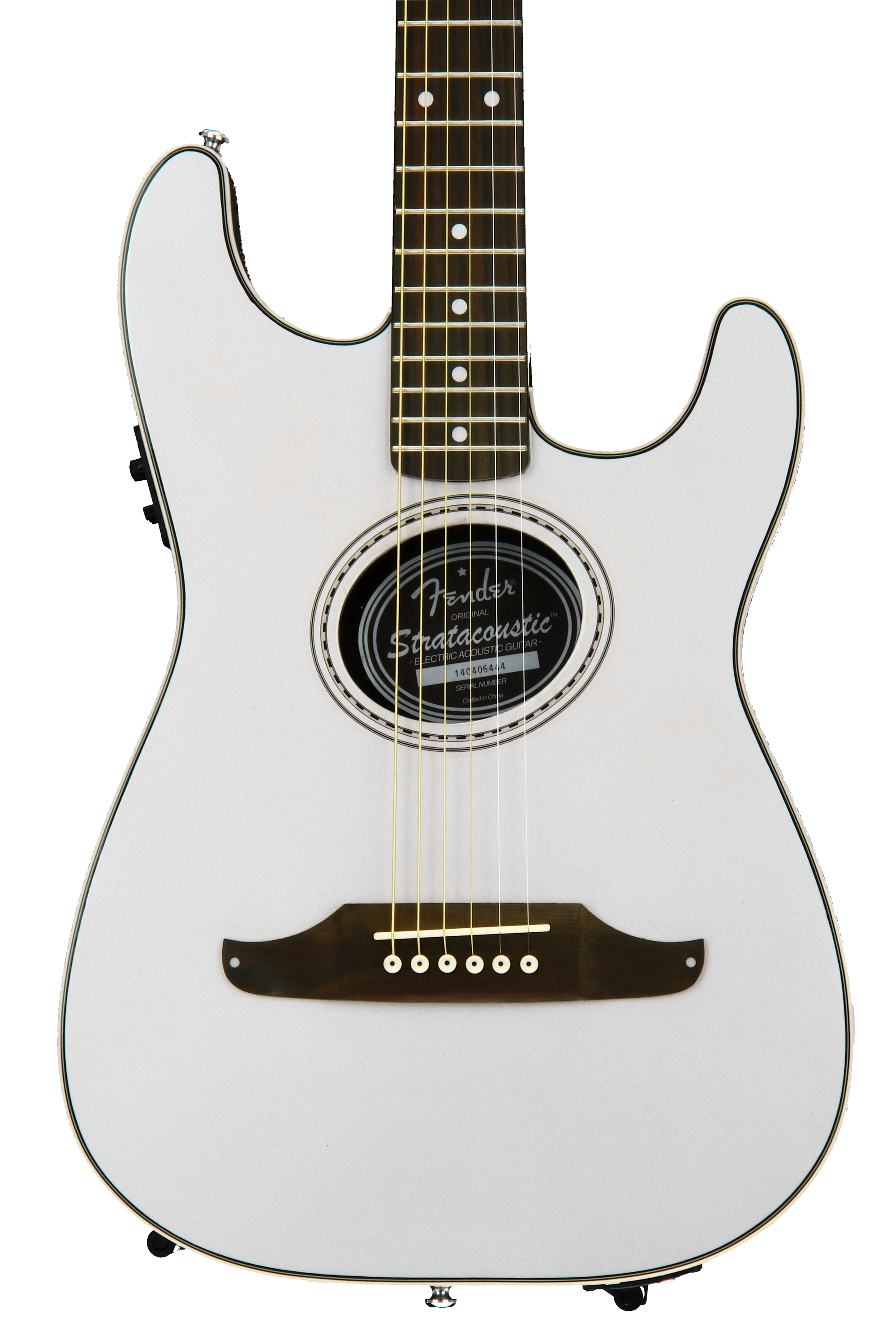 Fender Stratacoustic Plus - Inca Silver | Sweetwater