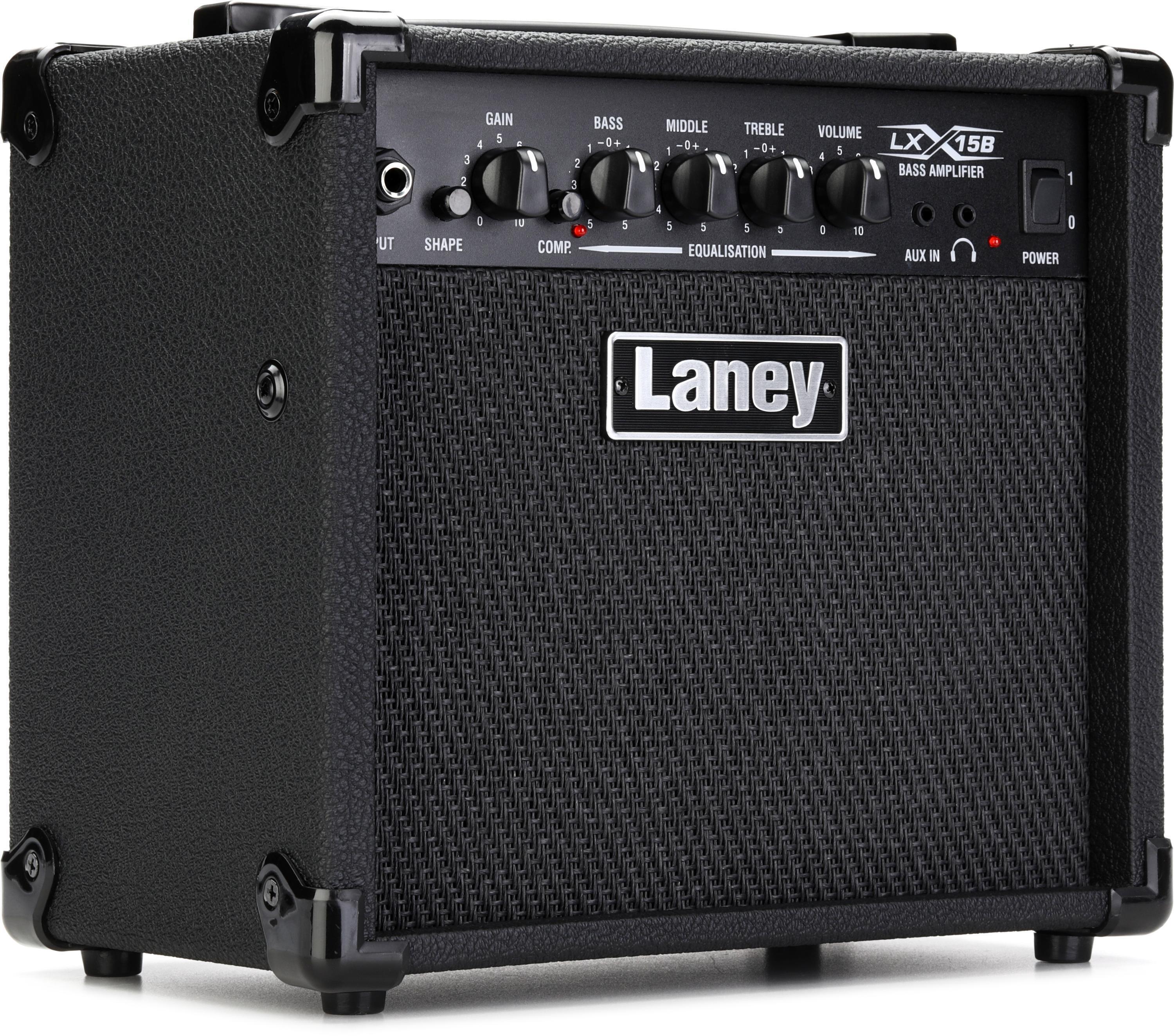 Laney LX15B 2 x 5-inch 15-watt Bass Combo Amp | Sweetwater