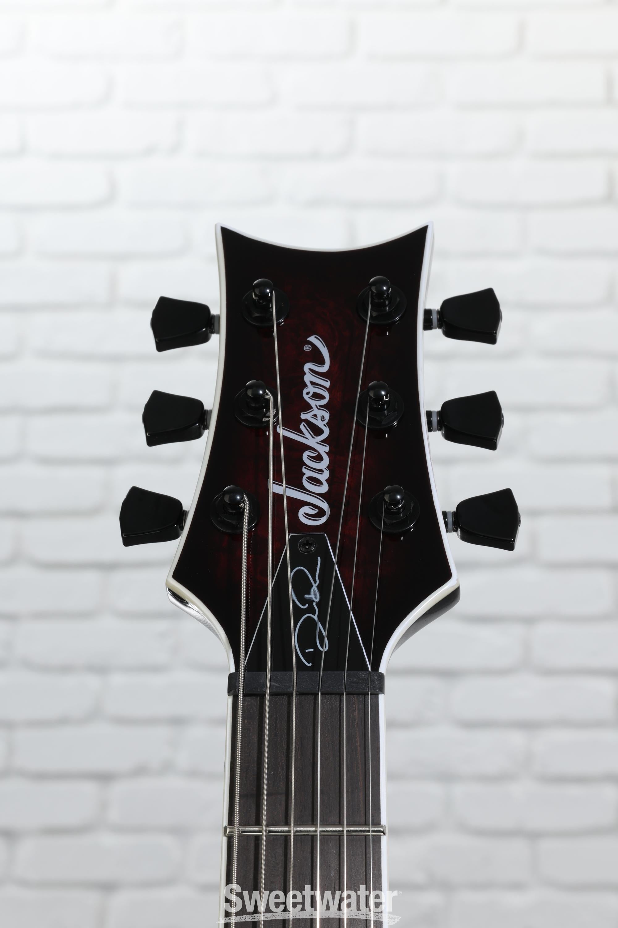 Jackson Pro Series Diamond Rowe Signature Monarkh Electric Guitar - Dark Rose
