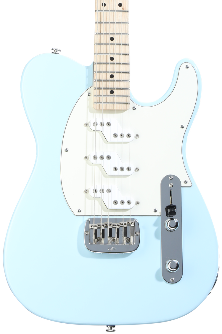 G&L Fullerton Deluxe ASAT Z3 Electric Guitar - Sonic Blue | Sweetwater