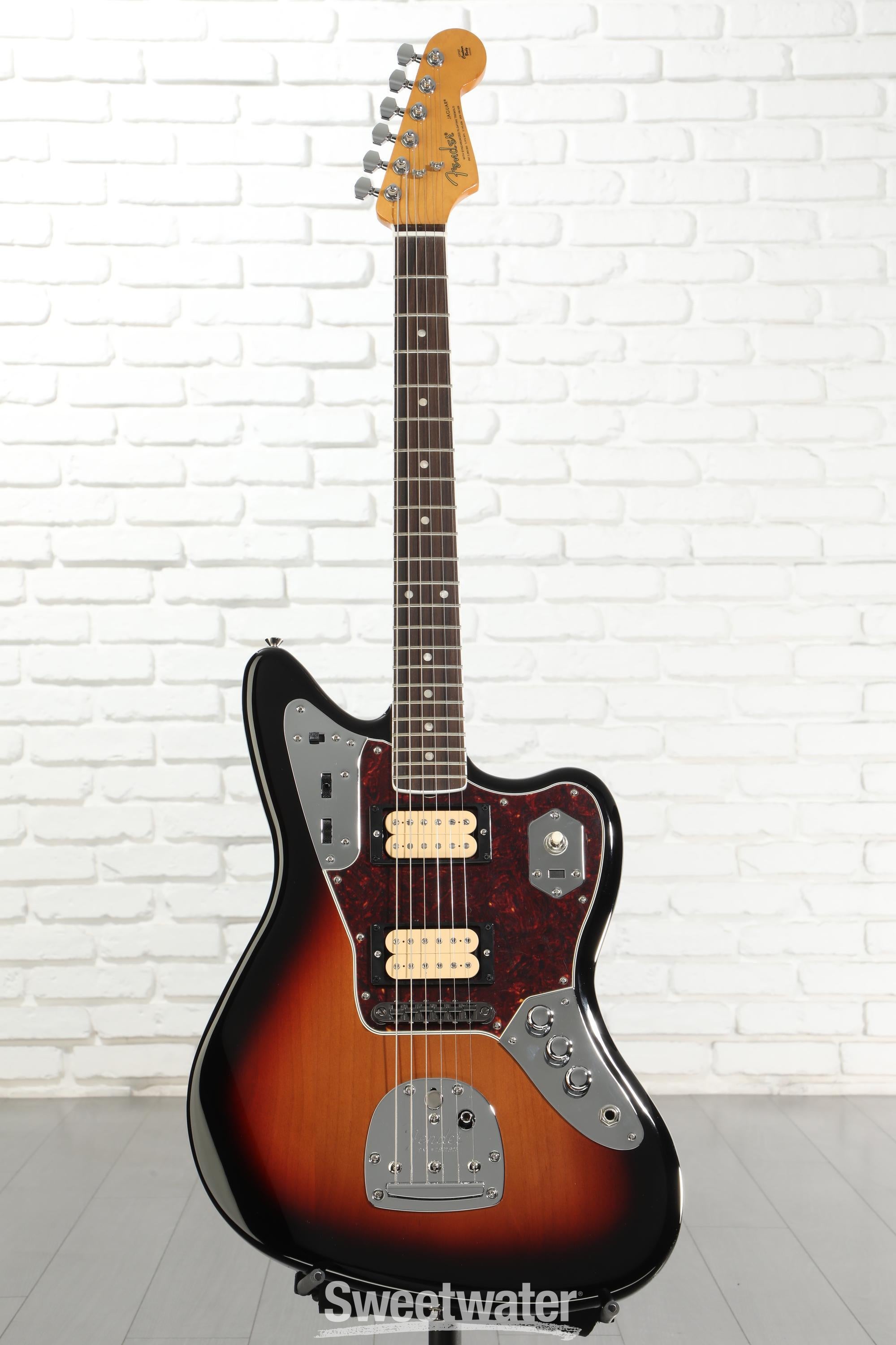 Fender Kurt Cobain Jaguar Electric Guitar - 3-Tone Sunburst