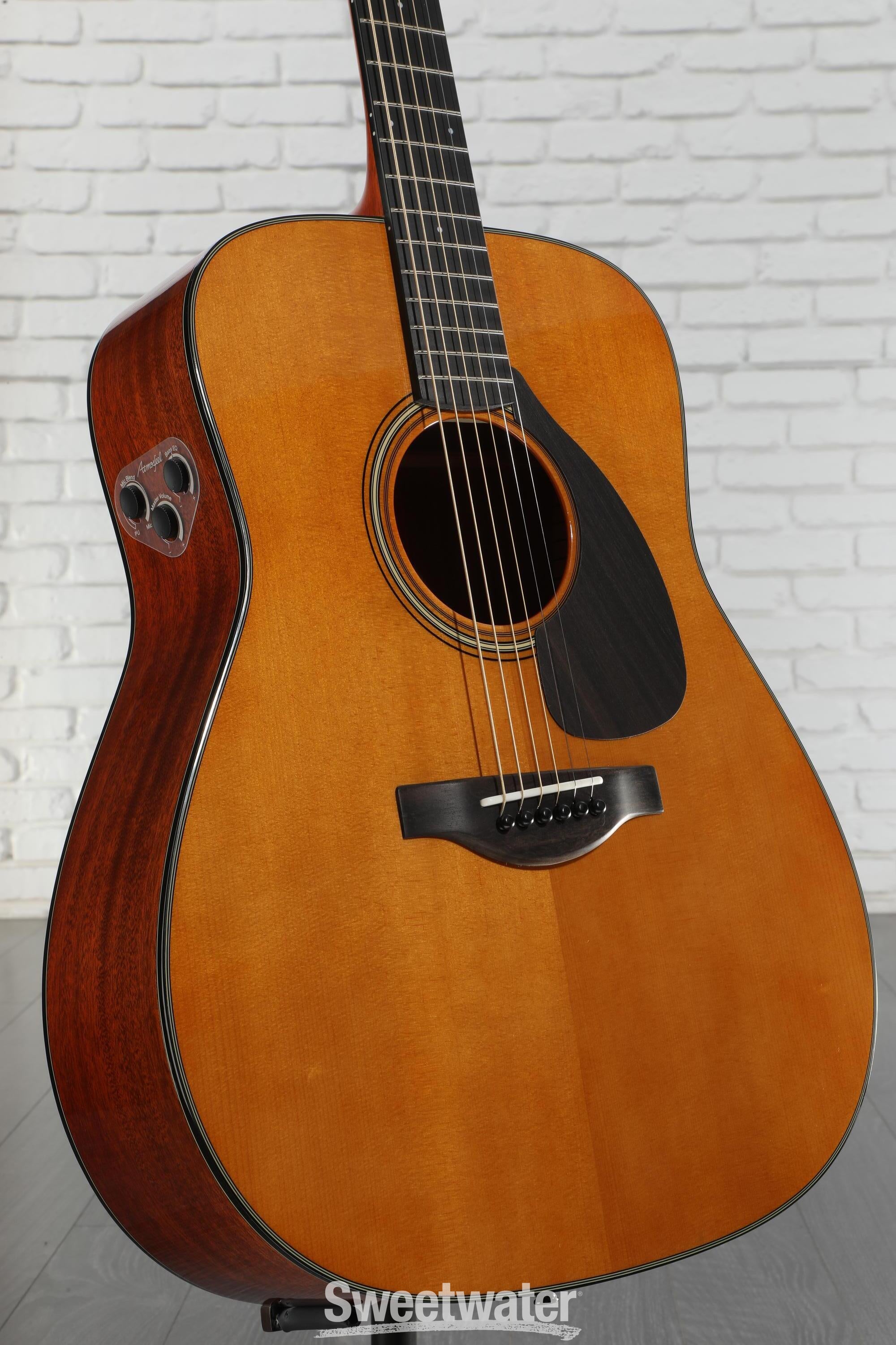 Yamaha Red Label FGX5 Acoustic Guitar - Natural | Sweetwater