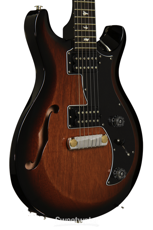 PRS S2 Mira Semi-hollow - McCarty Tobacco Sunburst, Birds