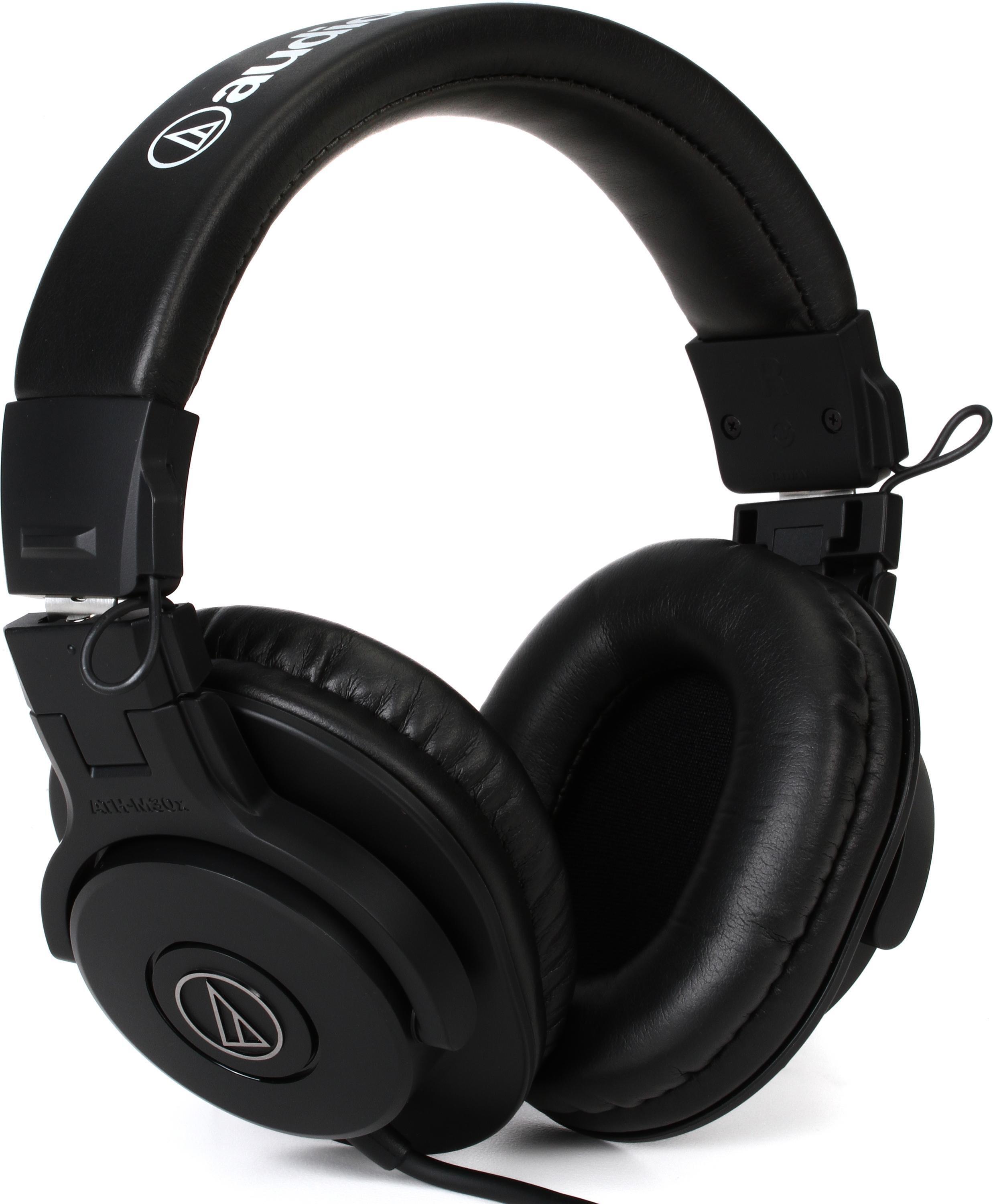 Audio-Technica ATH-M30x Closed-back Monitoring Headphones