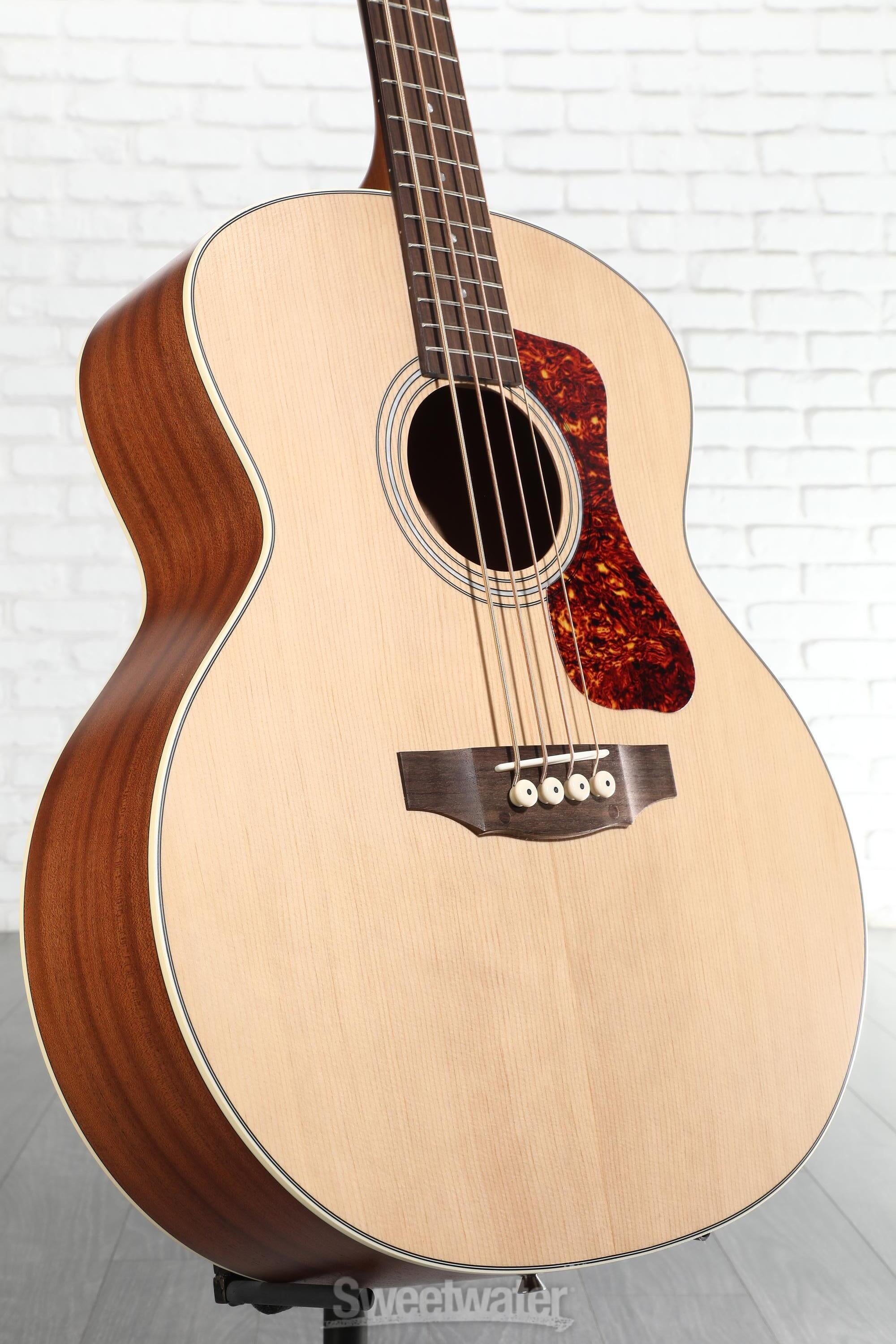 Guild B-240E Concert Acoustic-electric Bass Guitar - Natural