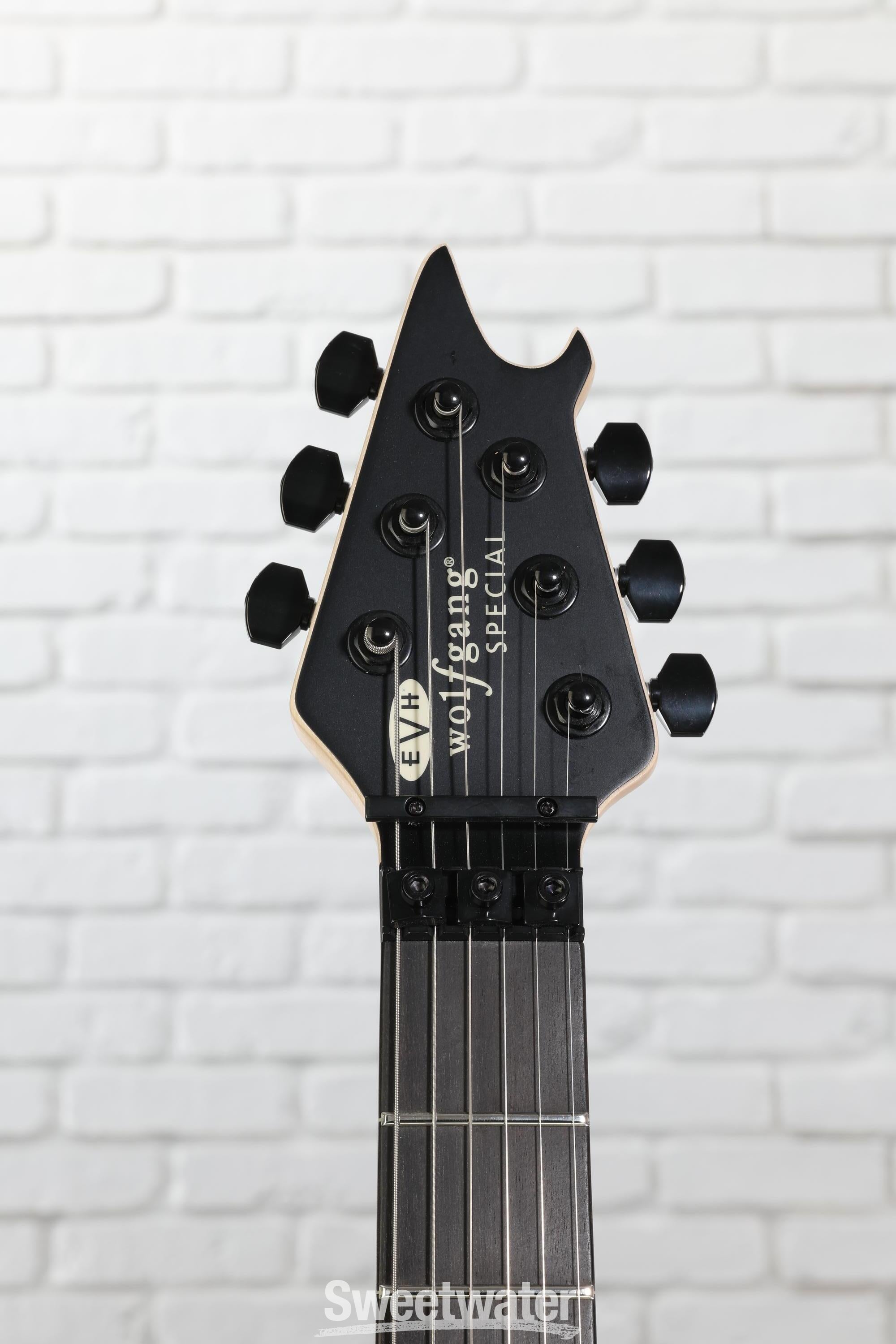 EVH Wolfgang Special Electric Guitar - Stealth Black | Sweetwater
