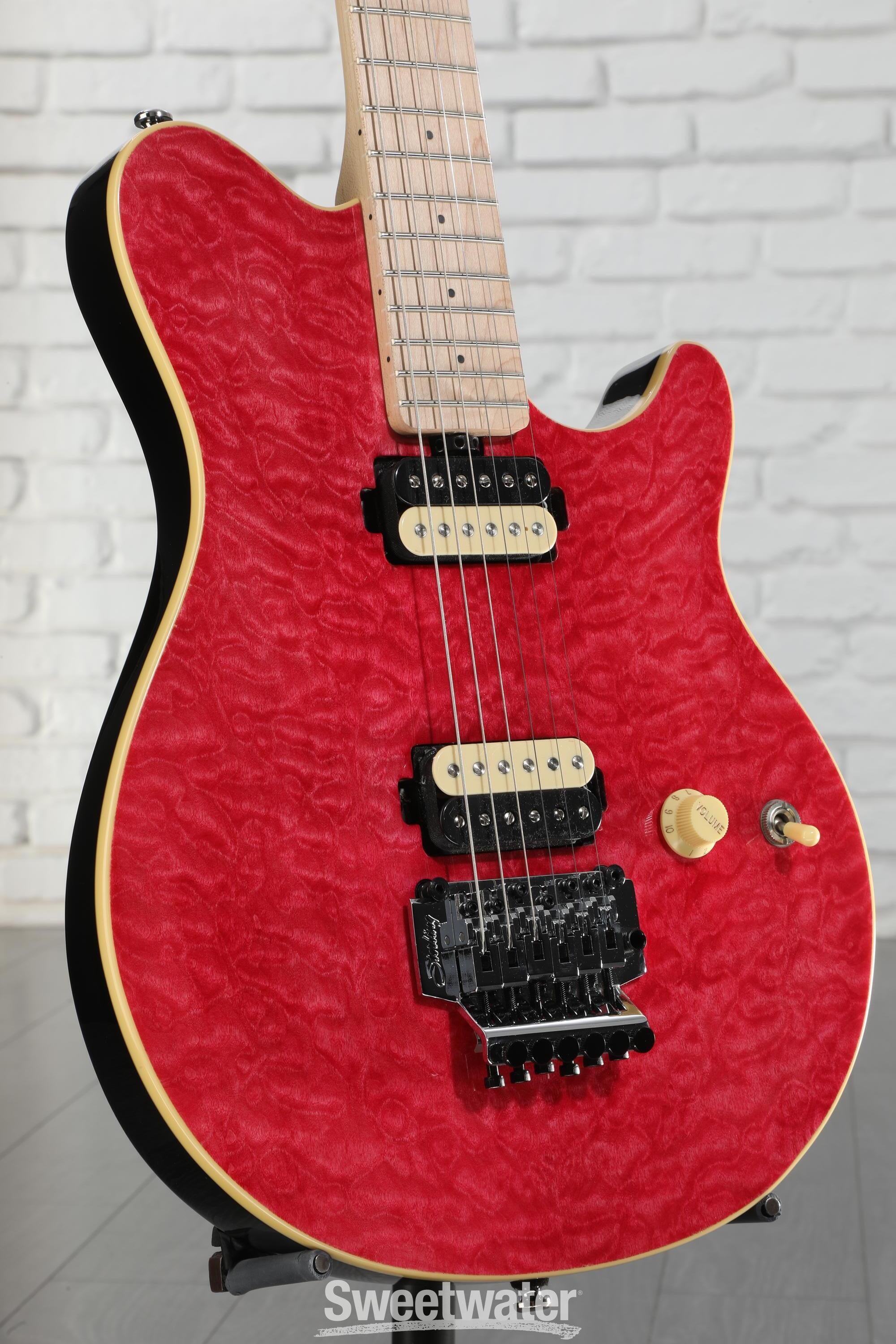 ギター BUN Sterling By Music Man Axis Quilted Maple Electric Guitar