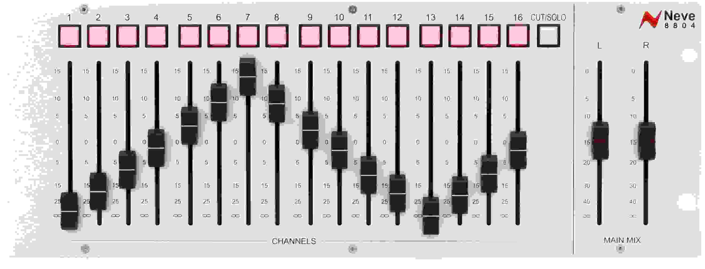 Neve 8804 Fader Pack for 8816 Summing Mixer Sweetwater