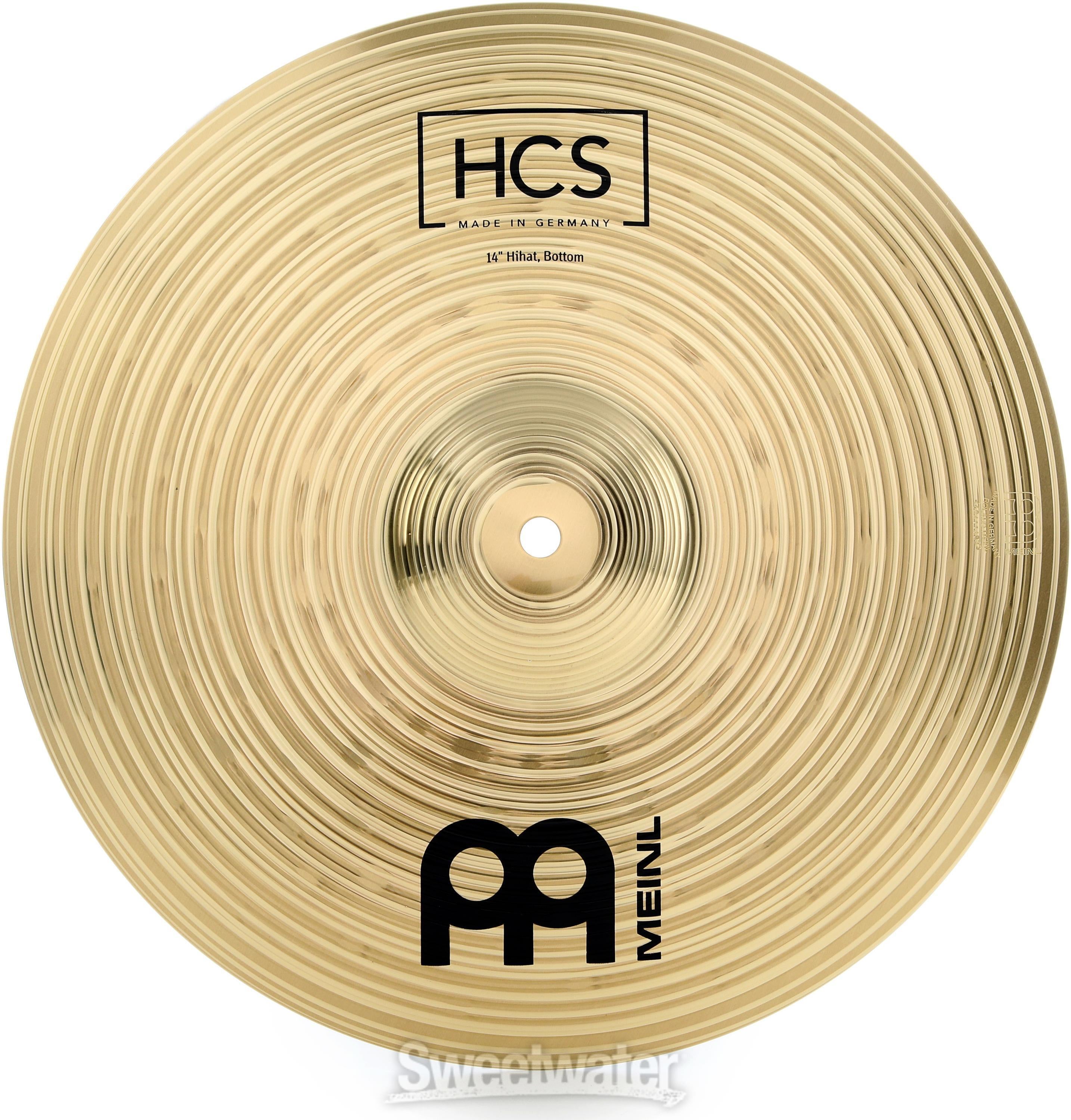 Meinl Cymbals 14-inch HCS Hi-hat Cymbals | Sweetwater