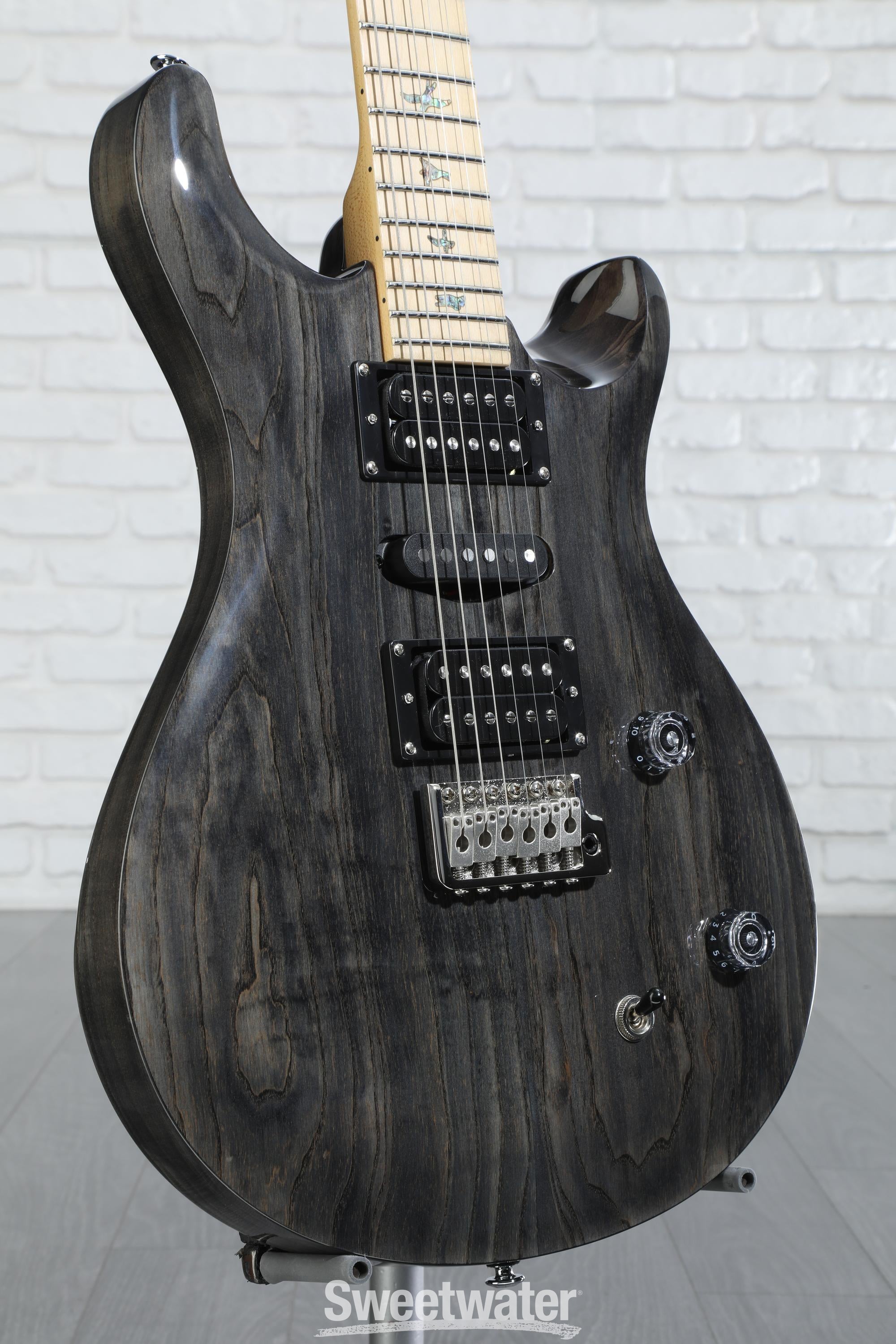 PRS SE Swamp Ash Special Electric Guitar - Charcoal | Sweetwater