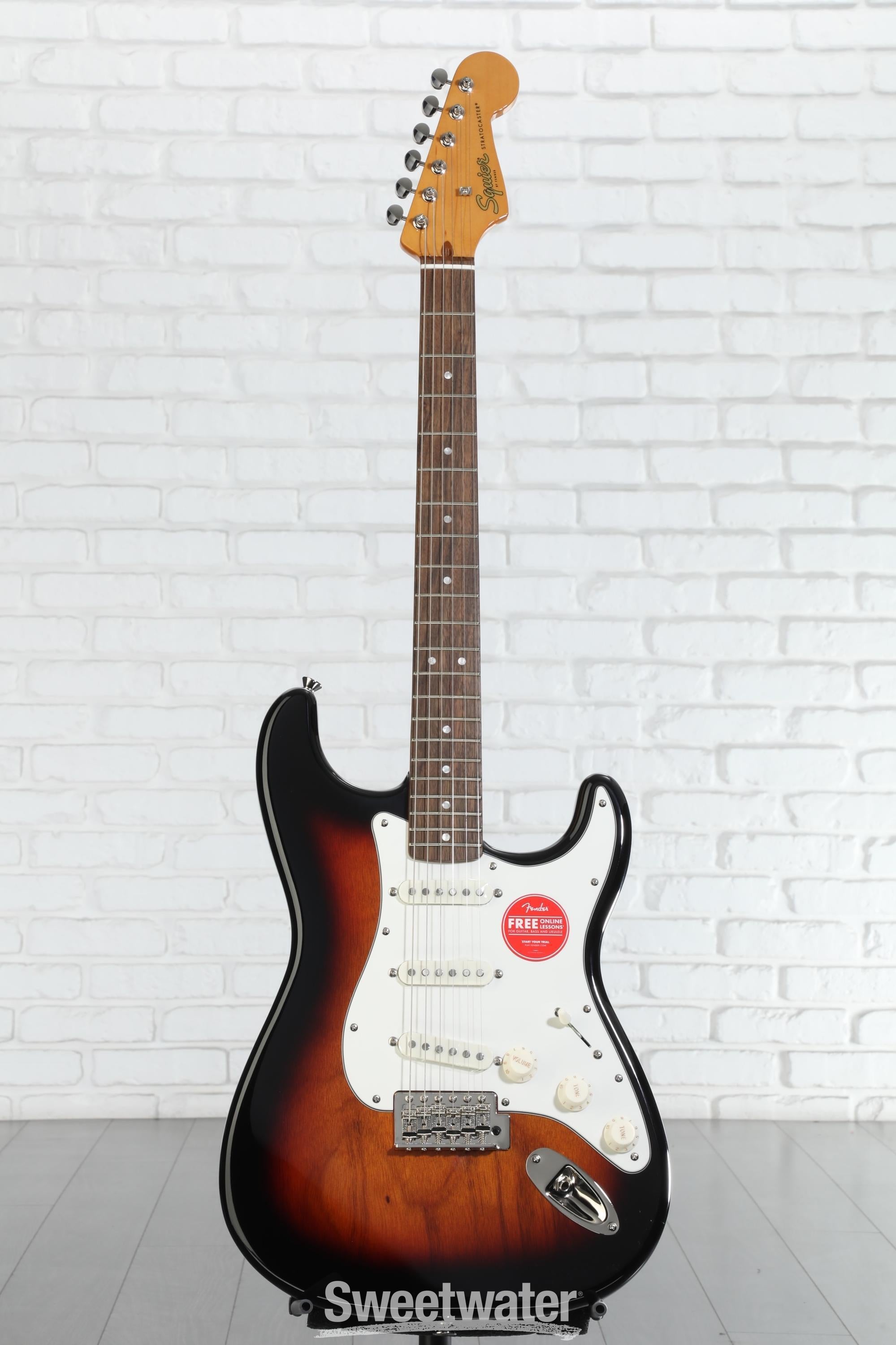 Squier Classic Vibe '60s Stratocaster - 3-Color Sunburst | Sweetwater