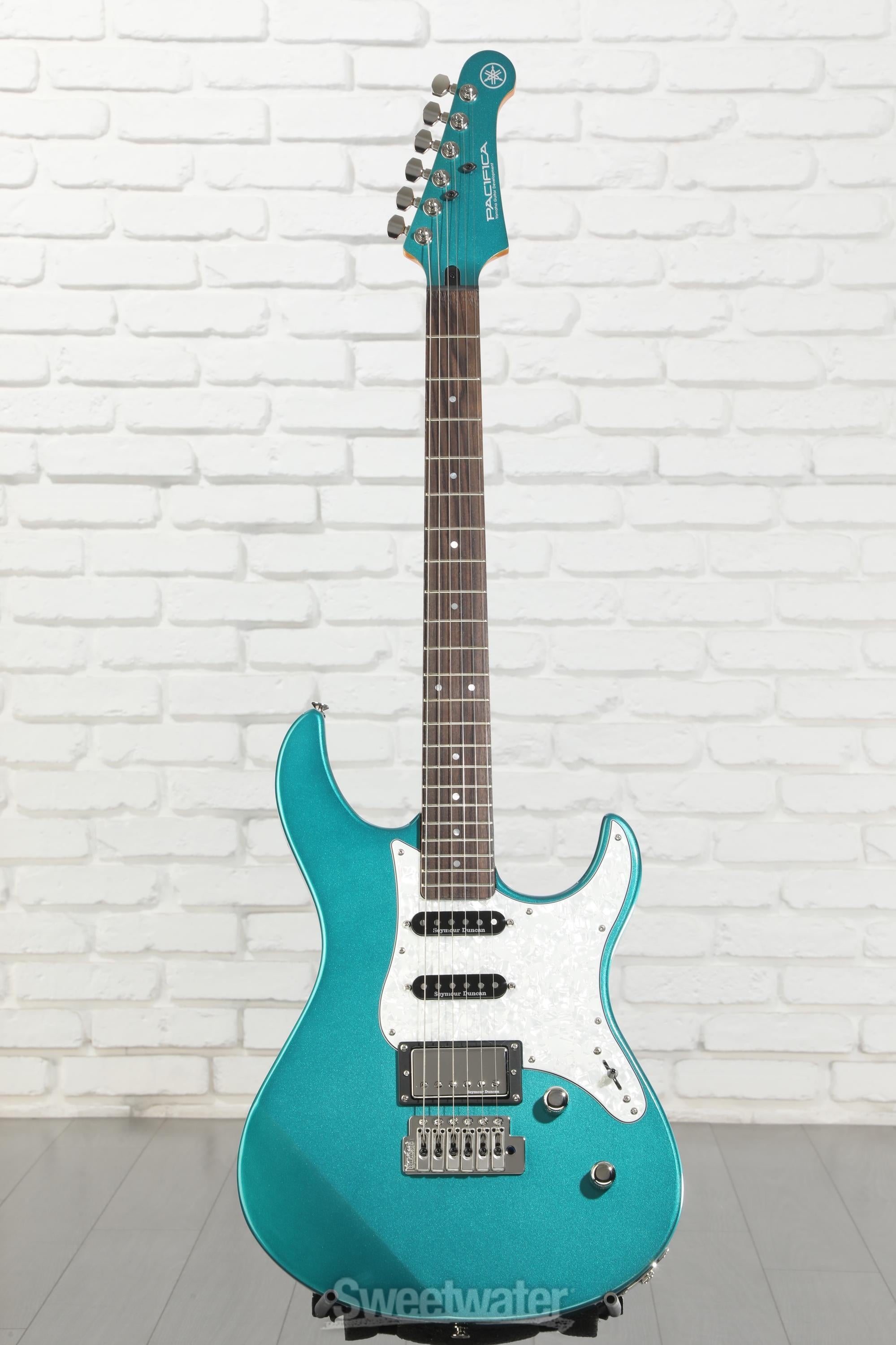 Yamaha PAC612VIIX Pacifica Electric Guitar - Teal Green Metallic