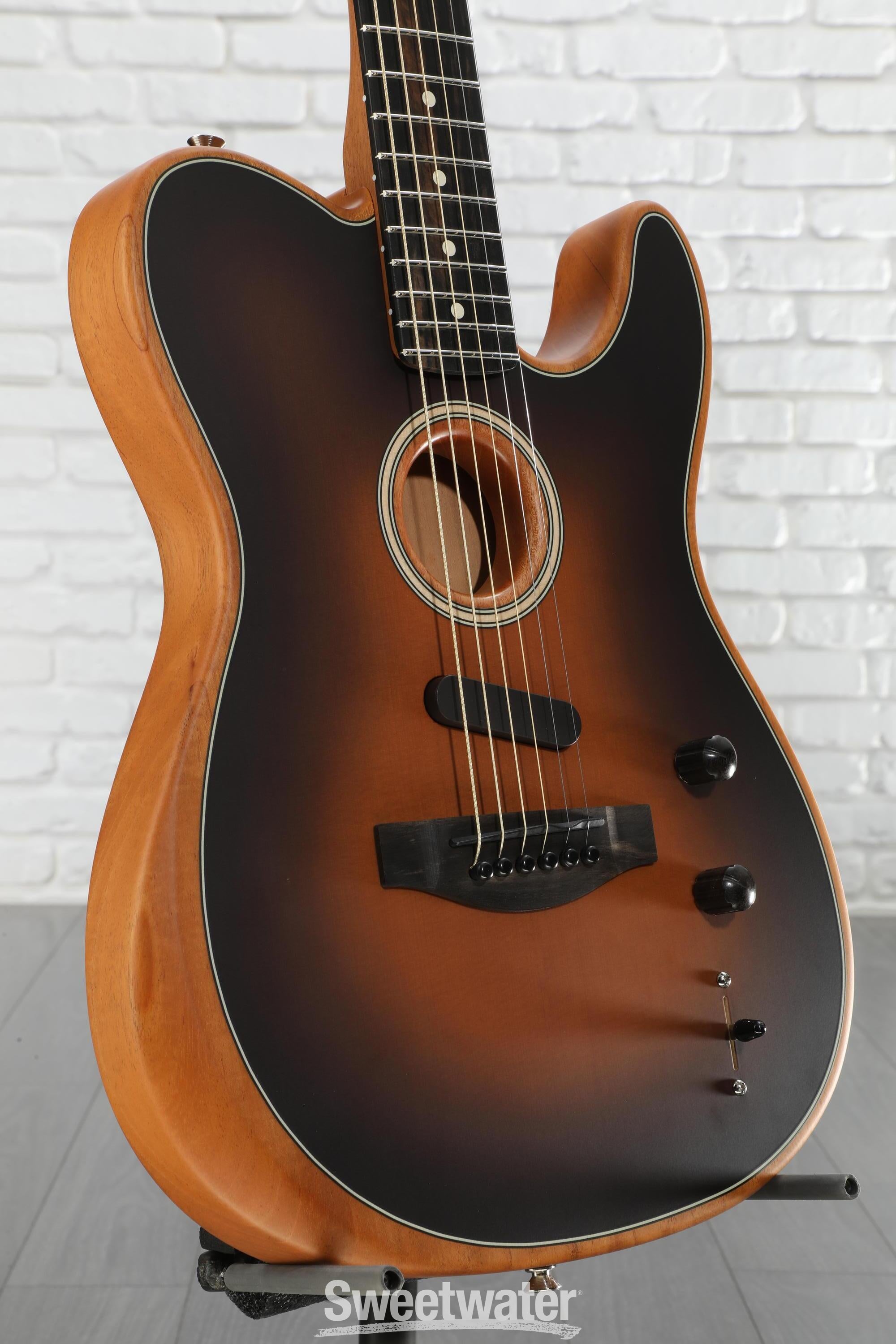 Fender American Acoustasonic Telecaster - Sunburst | Sweetwater