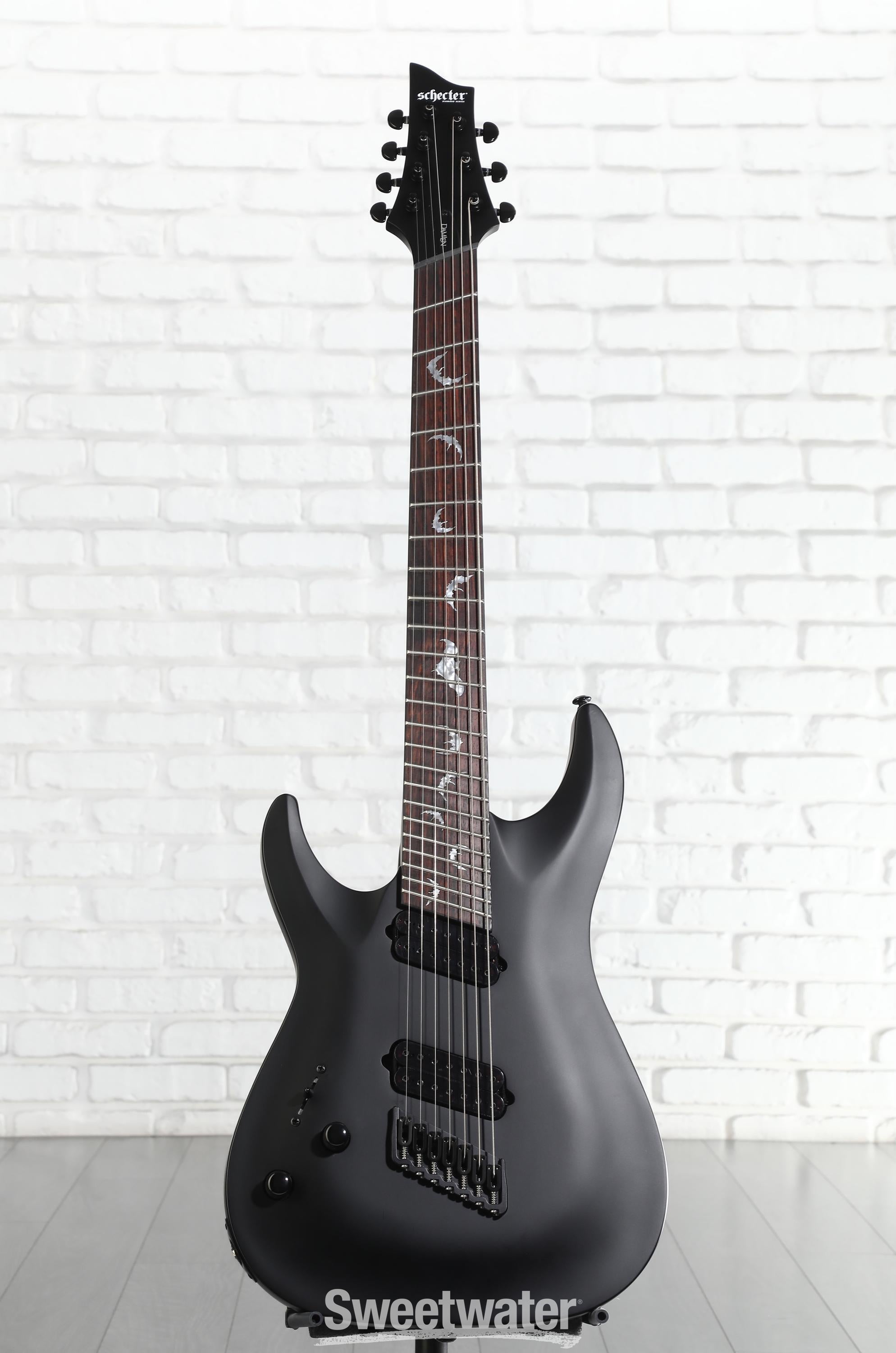 Schecter Damien-7 Multiscale Left-handed 7-string Electric Guitar