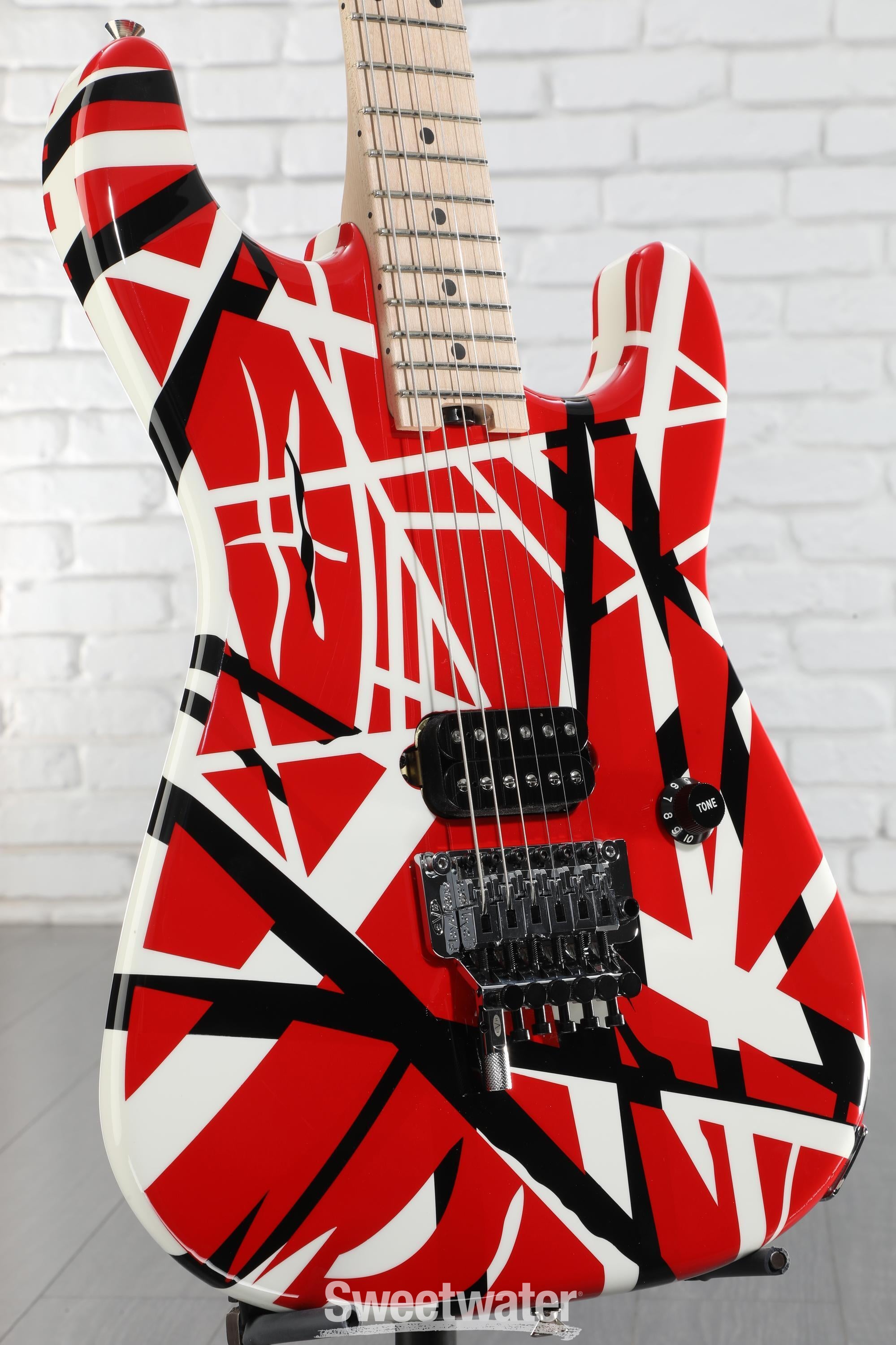 依頼者専用EVH Striped Red with Black Stripe EVH Striped Series Red with Black Stripes - Fuller's Guitar