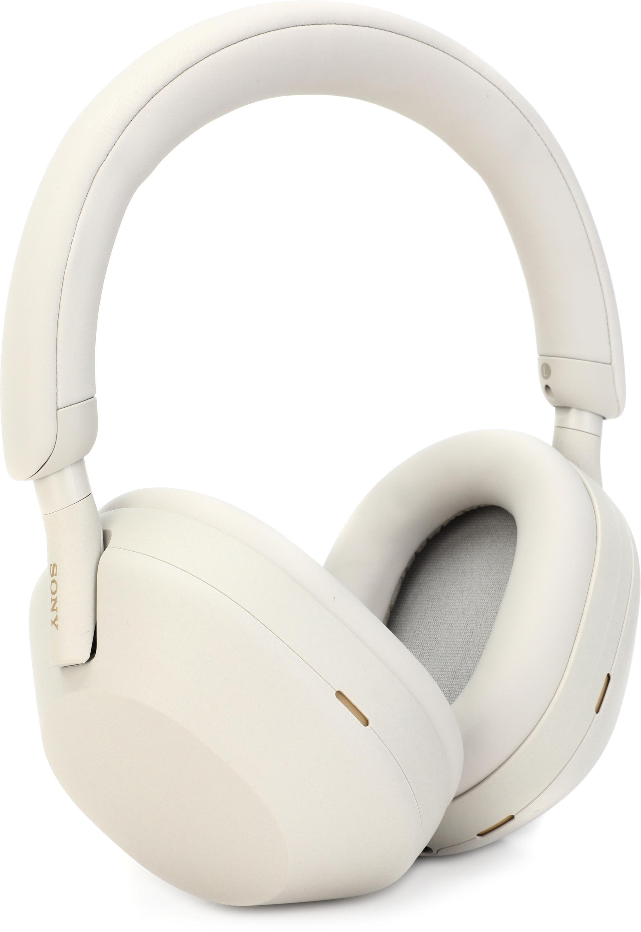 Sony WH-1000XM5 Wireless Noise-canceling Headphones - Silver | Sweetwater