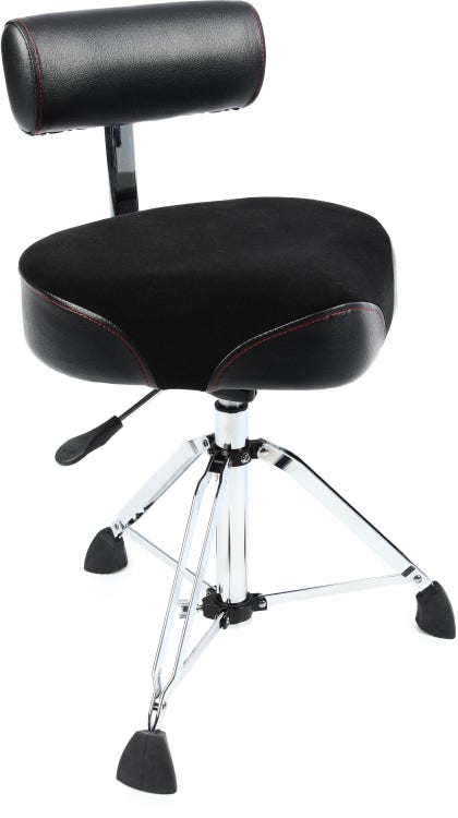 Gibraltar 9608MB Drum Throne with Backrest