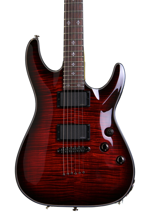 Schecter Damien Elite-6 - Crimson Red Burst | Sweetwater