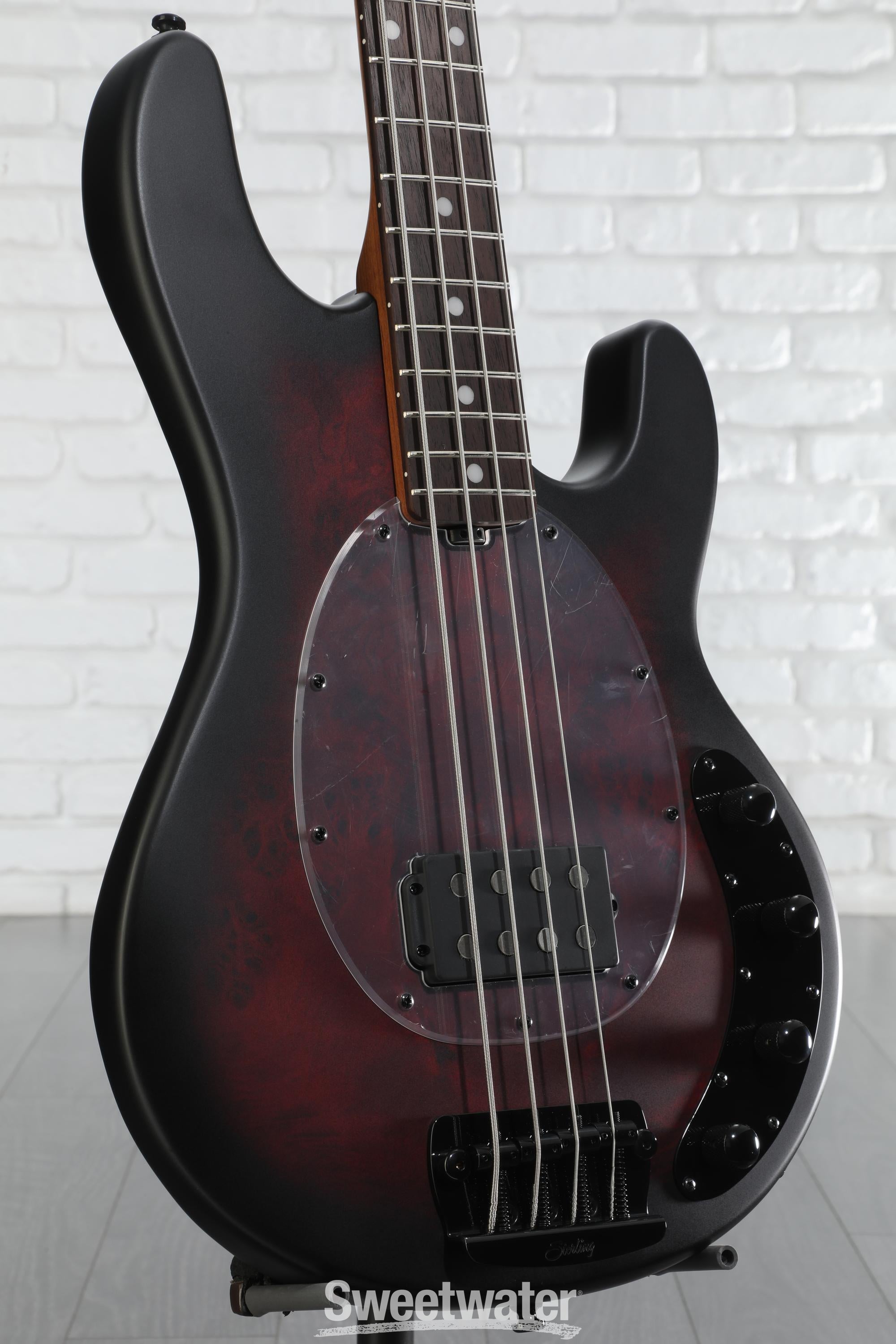 ベース Sterling by MUSIC MAN RAY34 LH Black StingRay RAY34 | Basses | Sterling by Music Man