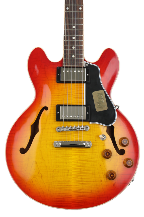 Gibson Custom CS 336 Figured Top - Heritage Cherry Sunburst | Sweetwater