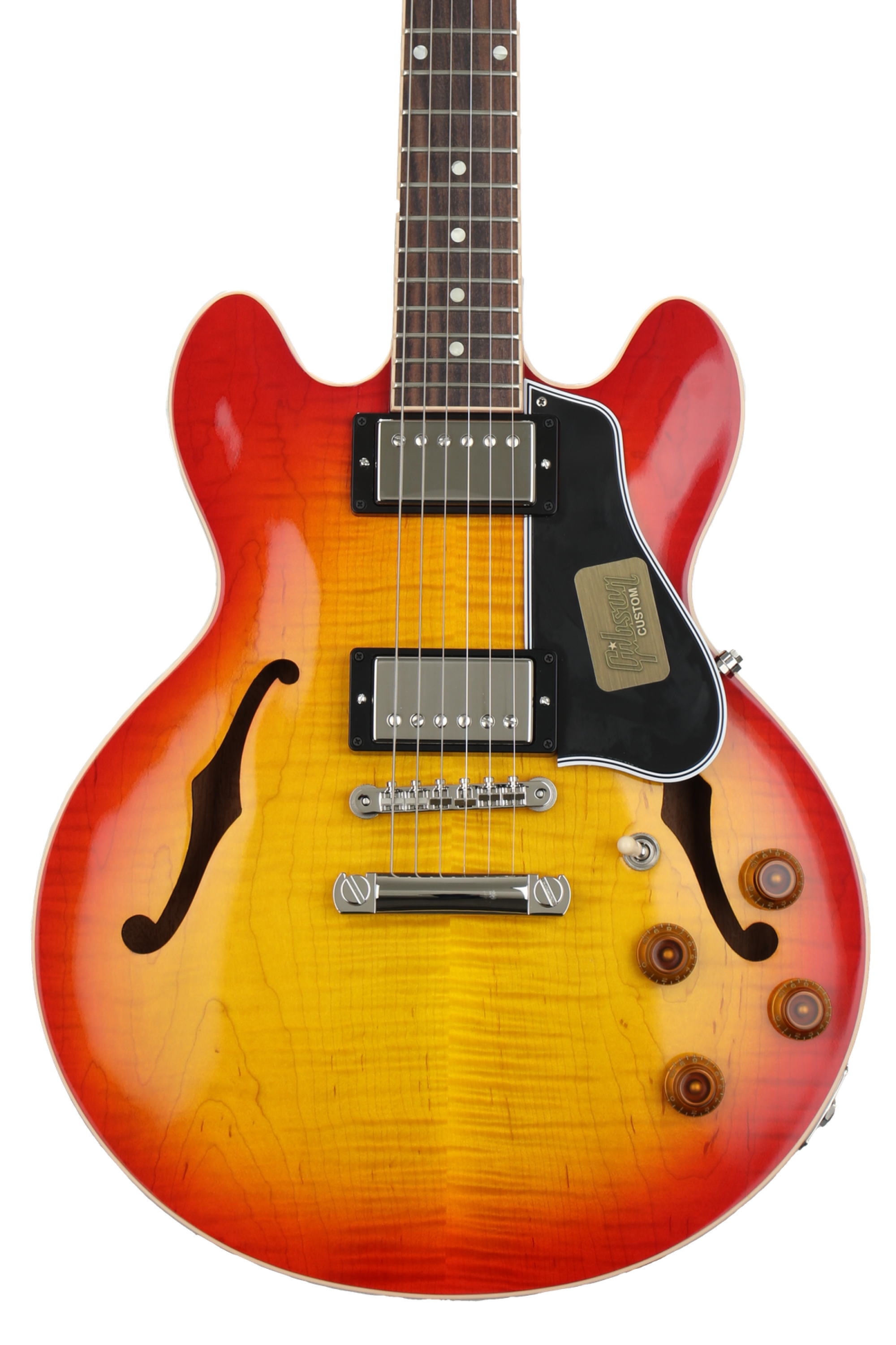 Gibson Custom CS 336 Figured Top - Heritage Cherry Sunburst | Sweetwater