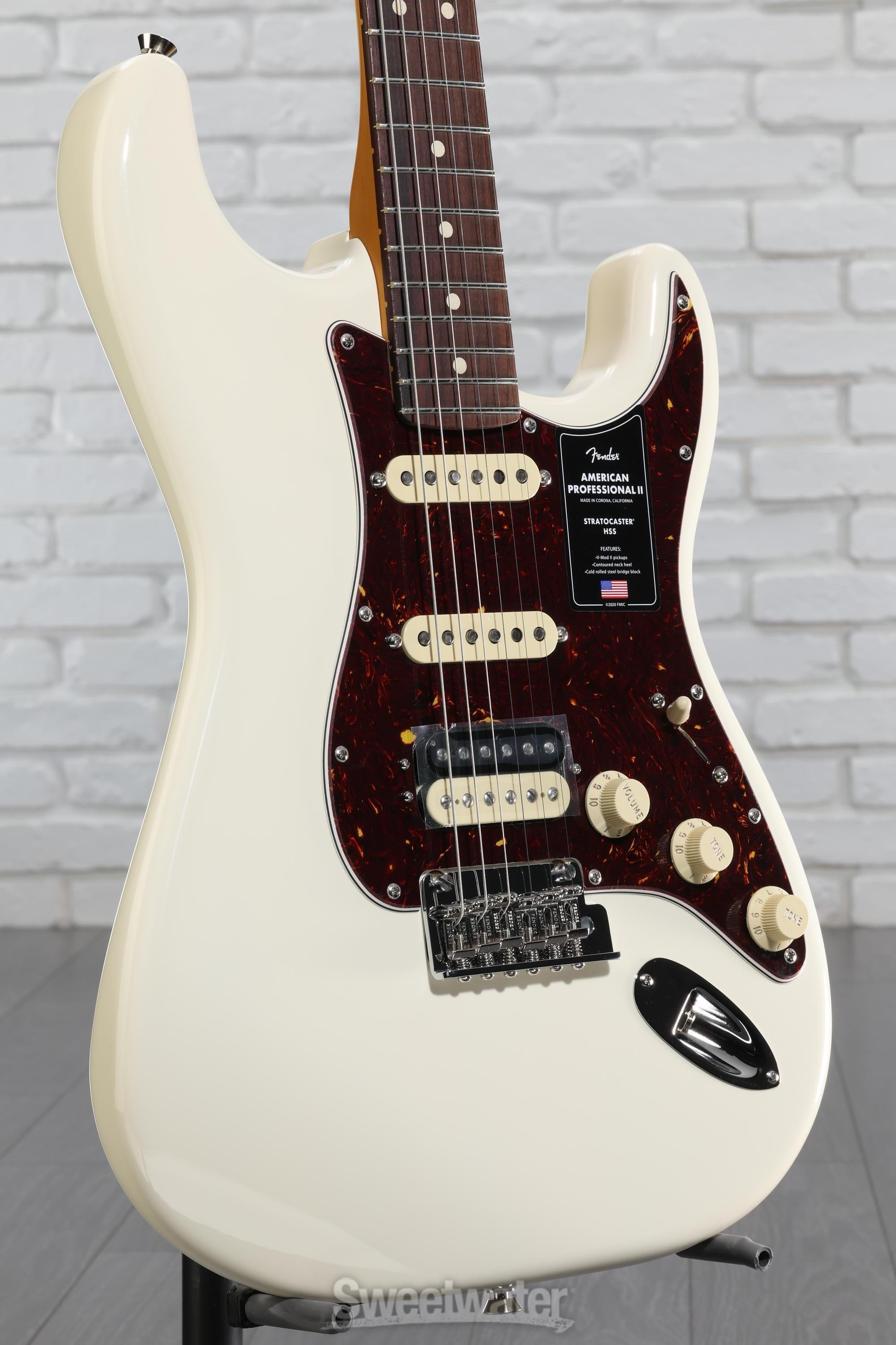 ギター Fender USA Professional Stratocaster HSS Fender American Professional II Stratocaster HSS Rosewood