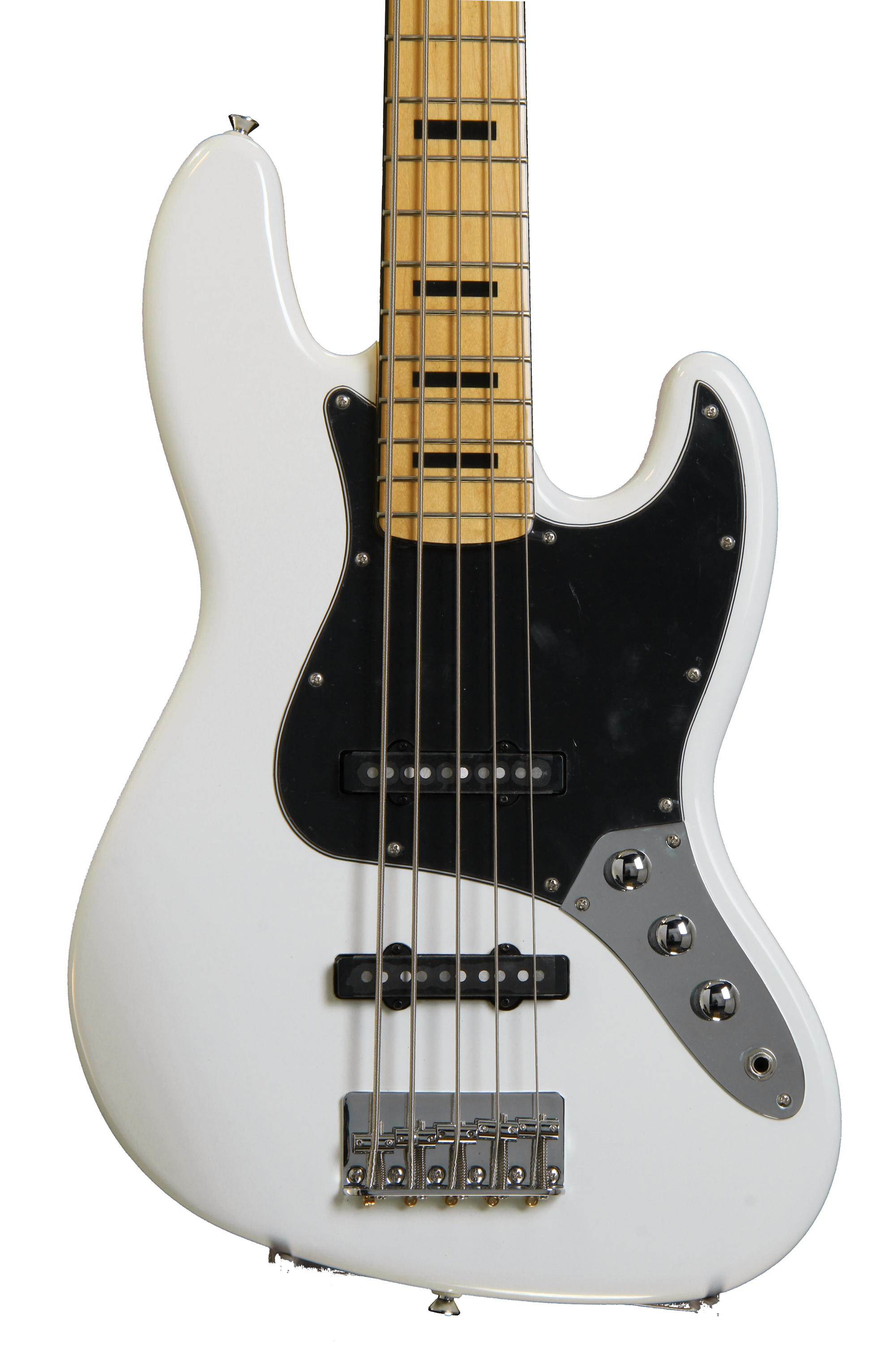 Squier Vintage Modified Jazz Bass V - Olympic White