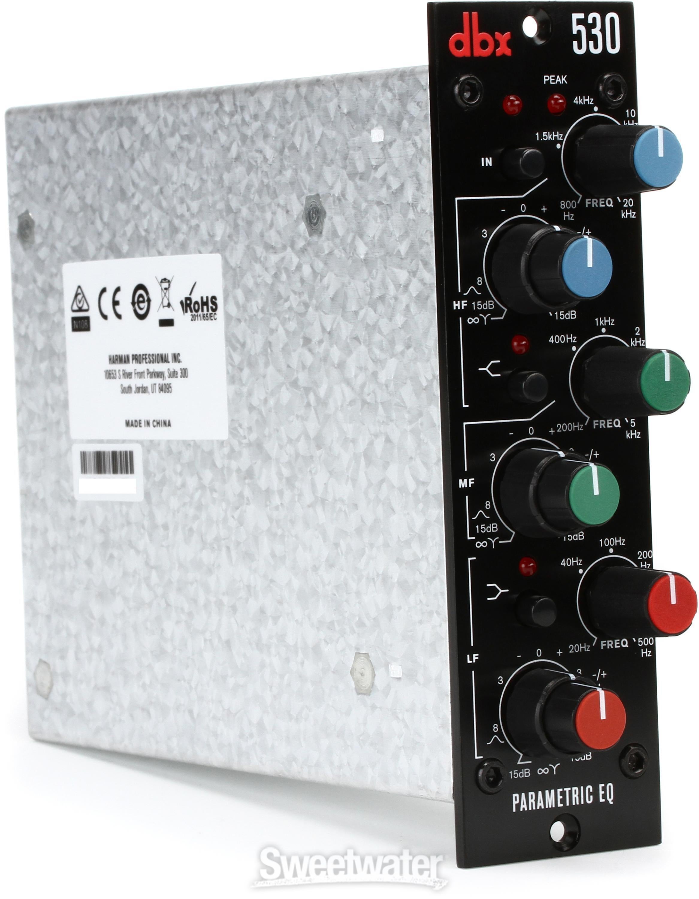 dbx 530 500 Series Parametric Equalizer | Sweetwater