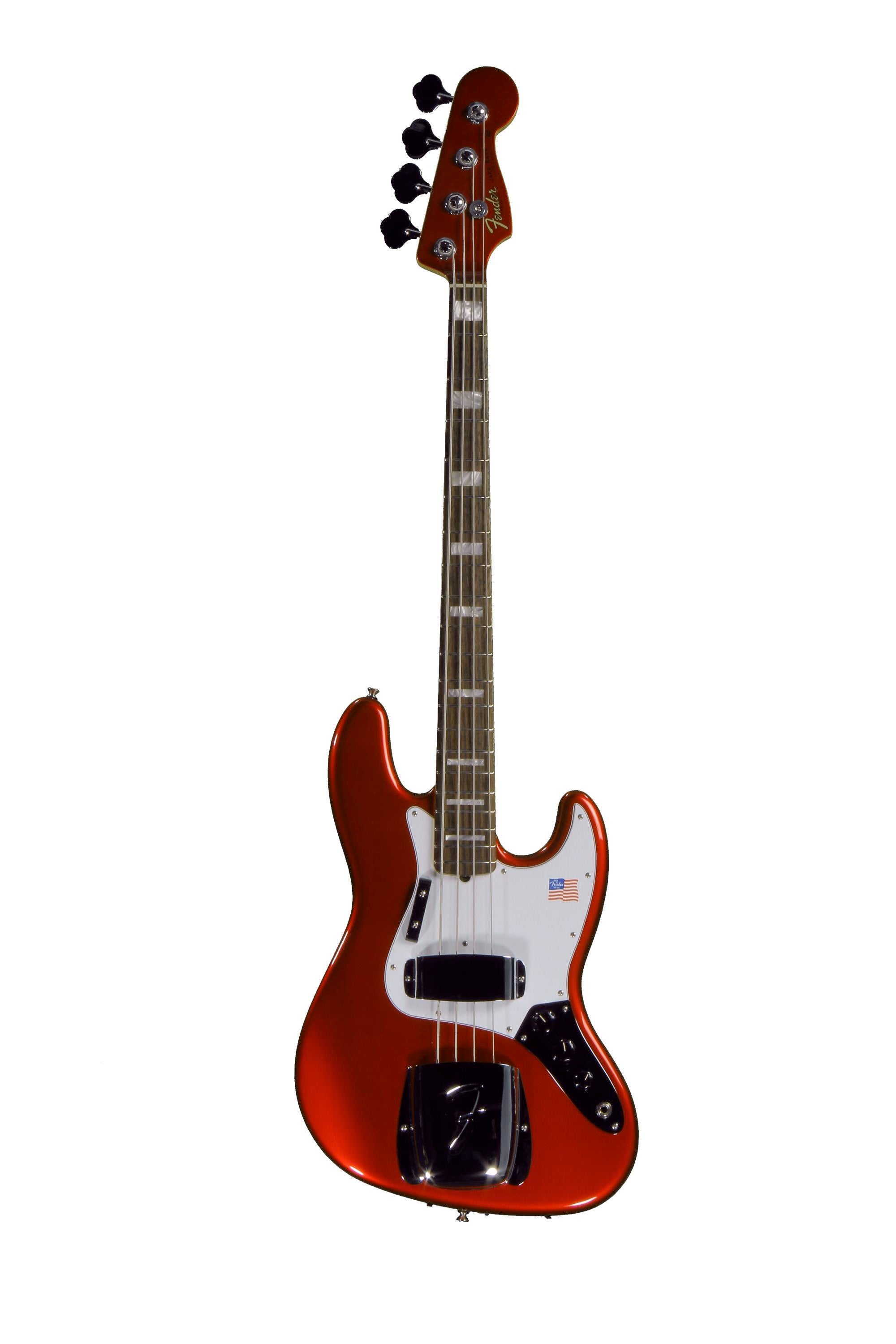 Fender 50th Anniversary Jazz Bass - Candy Apple Red