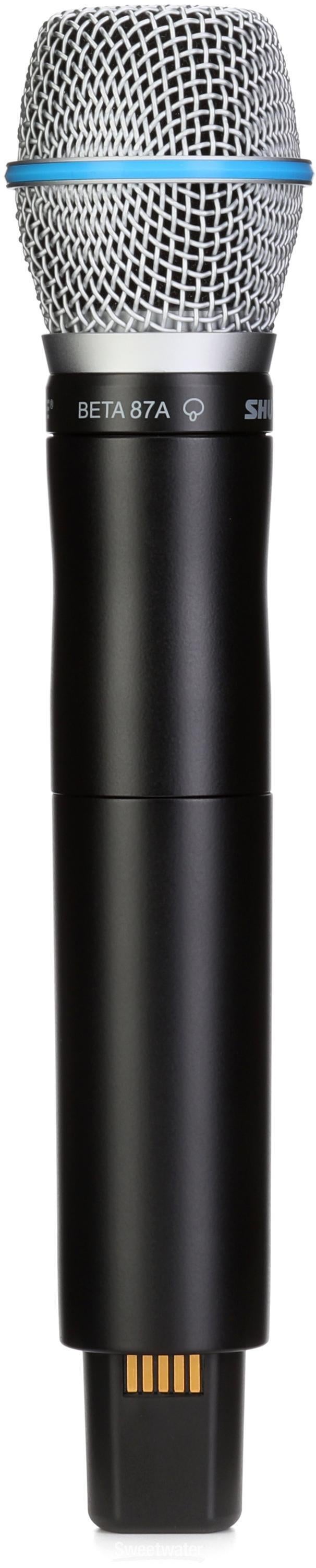 Shure AD2/B87A Wireless Handheld Microphone Transmitter | Sweetwater