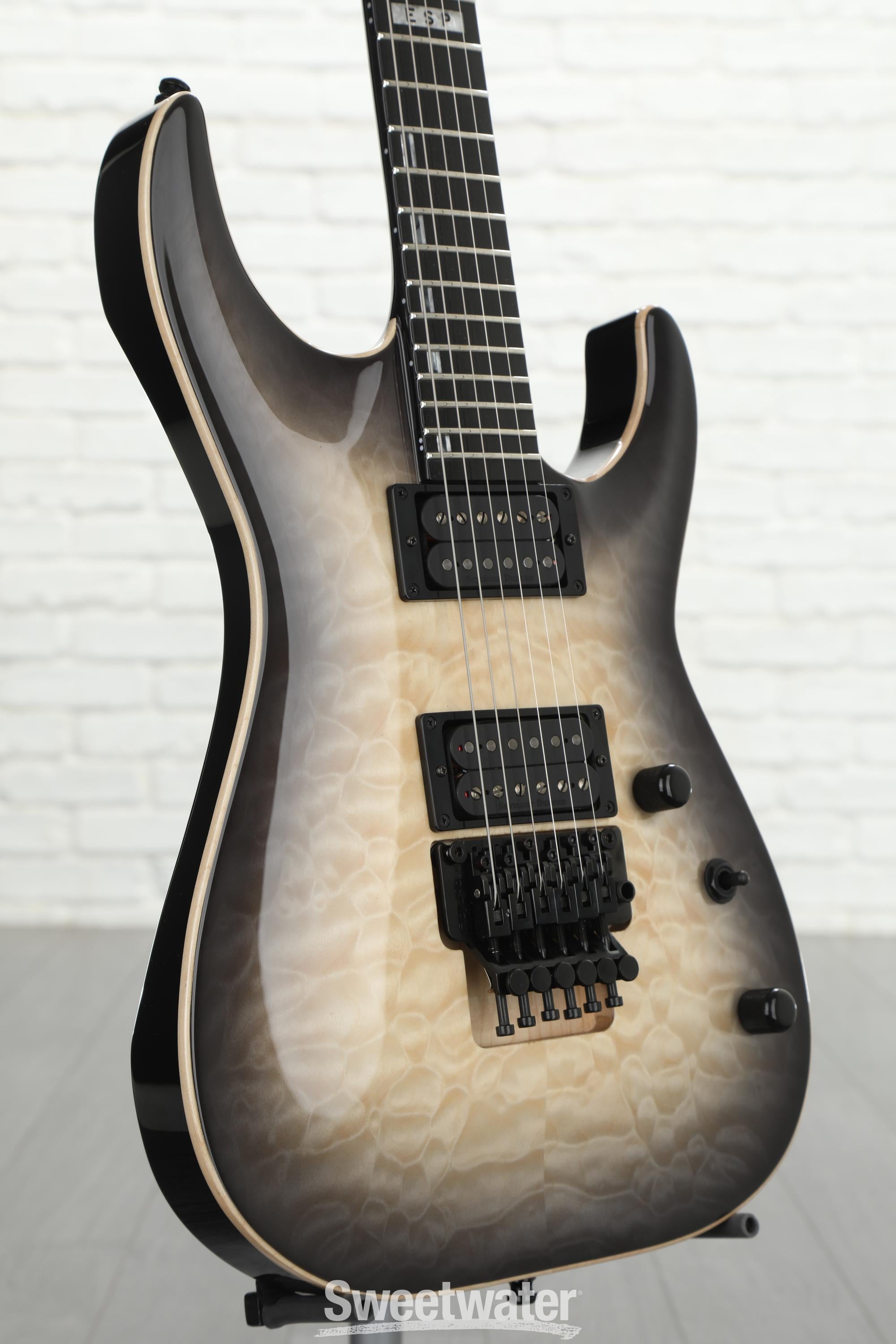 ESP E-II Horizon FR - Black Natural Burst | Sweetwater