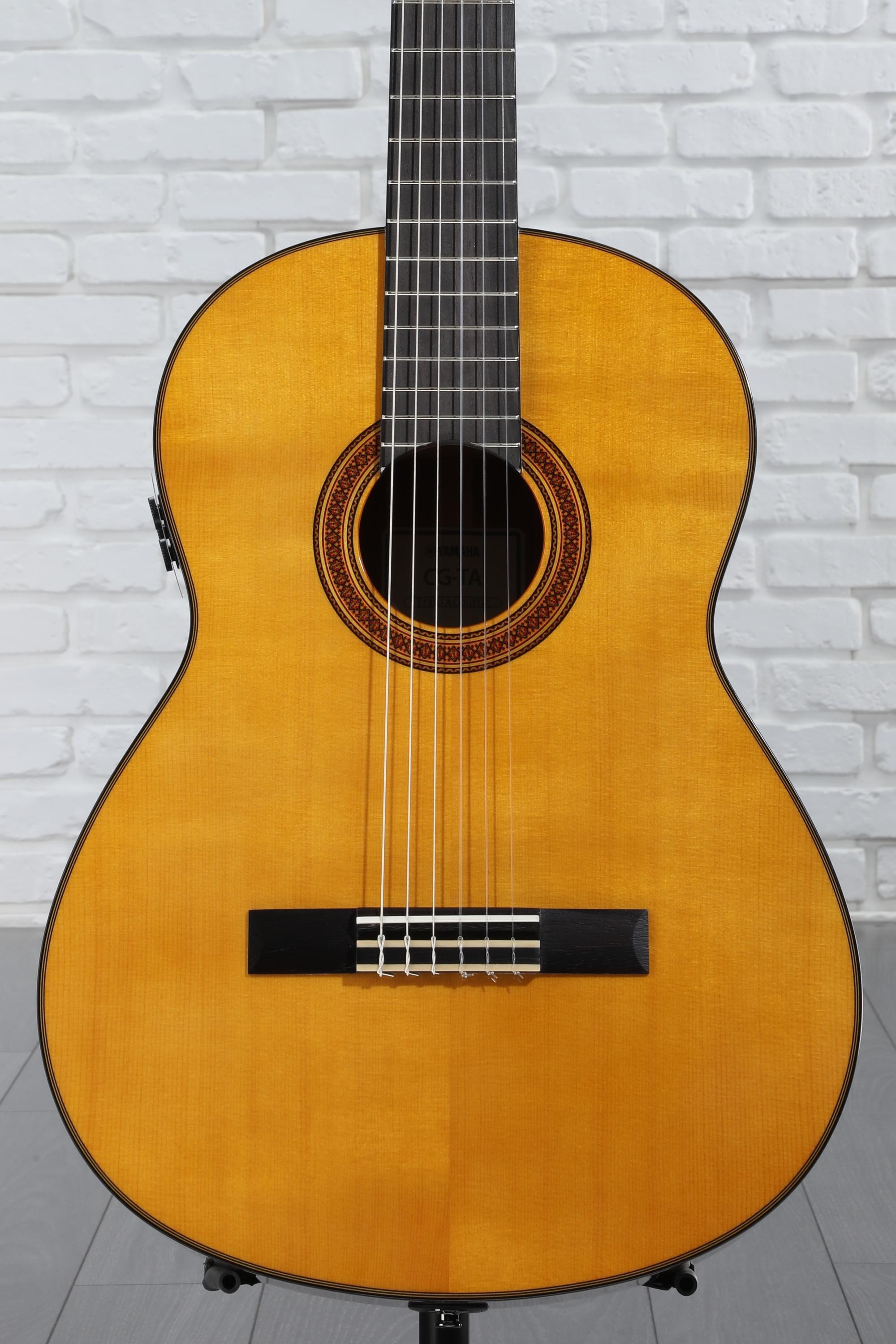 ギター CG-TA YAMAHA Yamaha CG-TA TransAcoustic Nylon String Guitar - Natural