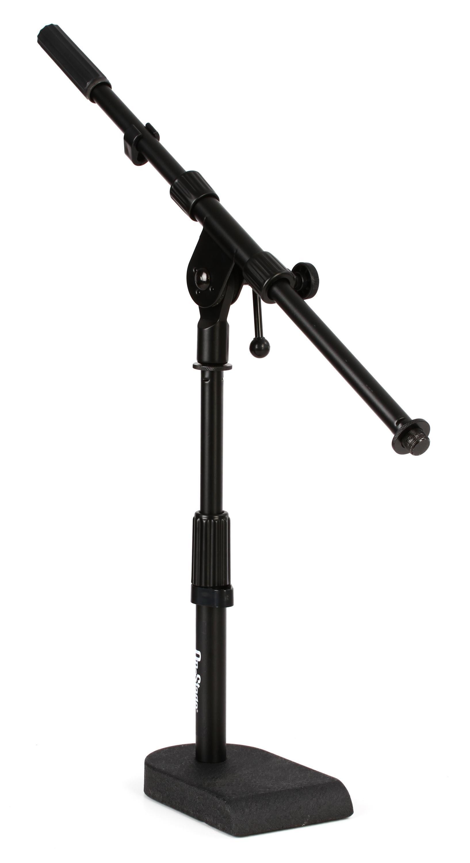 On-Stage MS9701TB+ Heavy-Duty Tele-Boom Mic Stand