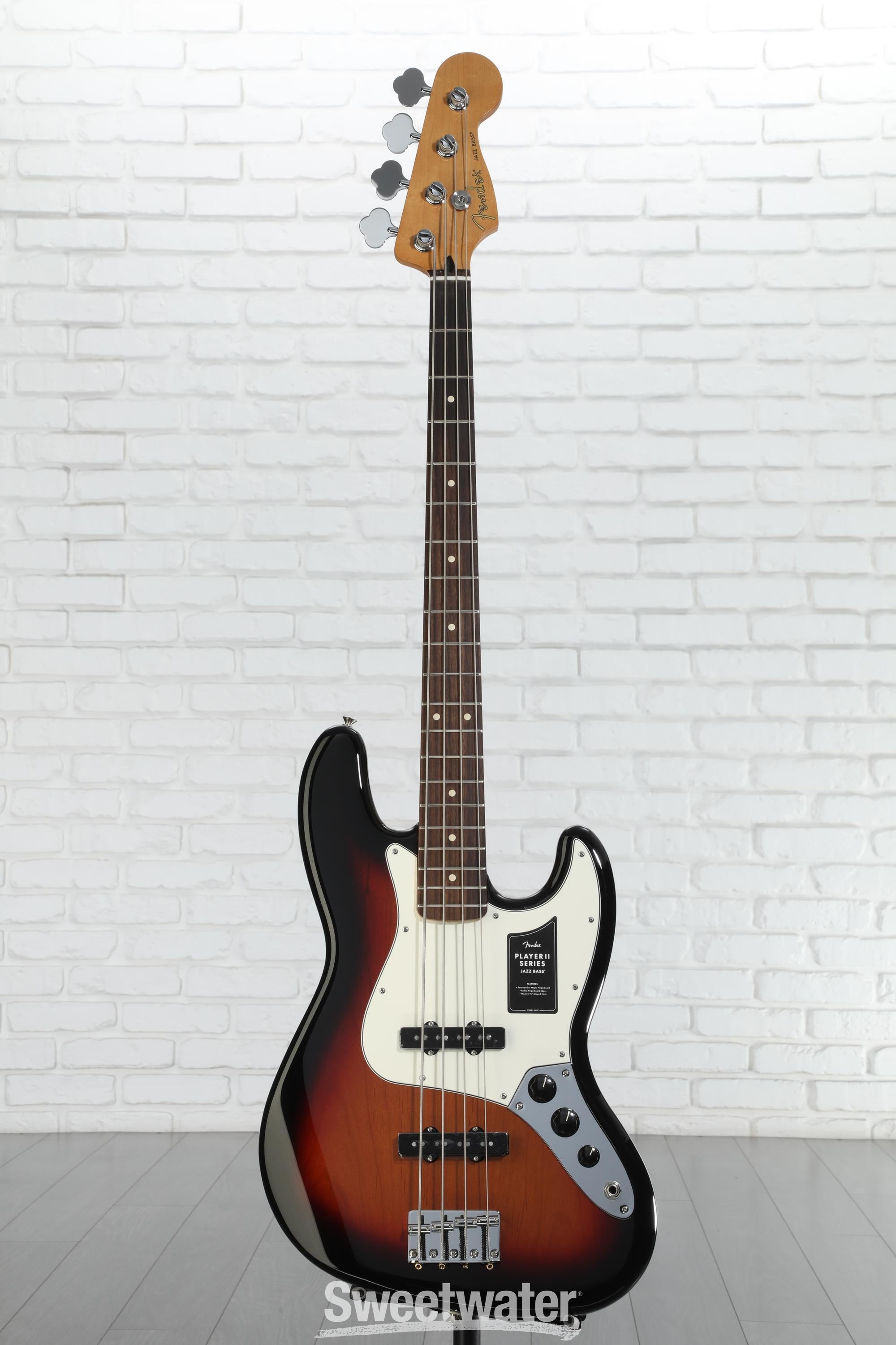 フェンダー　Player II Jazz Bass Fender Player II Jazz Bass - 3-color Sunburst with Rosewood
