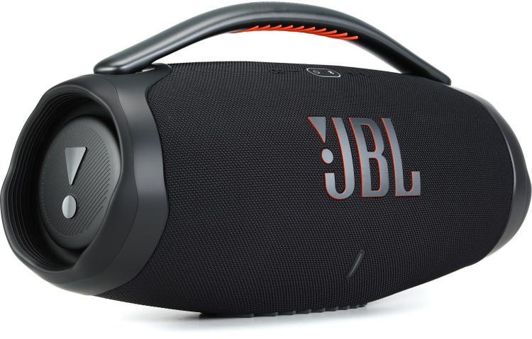 debat hulp Versnipperd JBL Lifestyle Boombox 3 Bluetooth Speaker - Black | Sweetwater