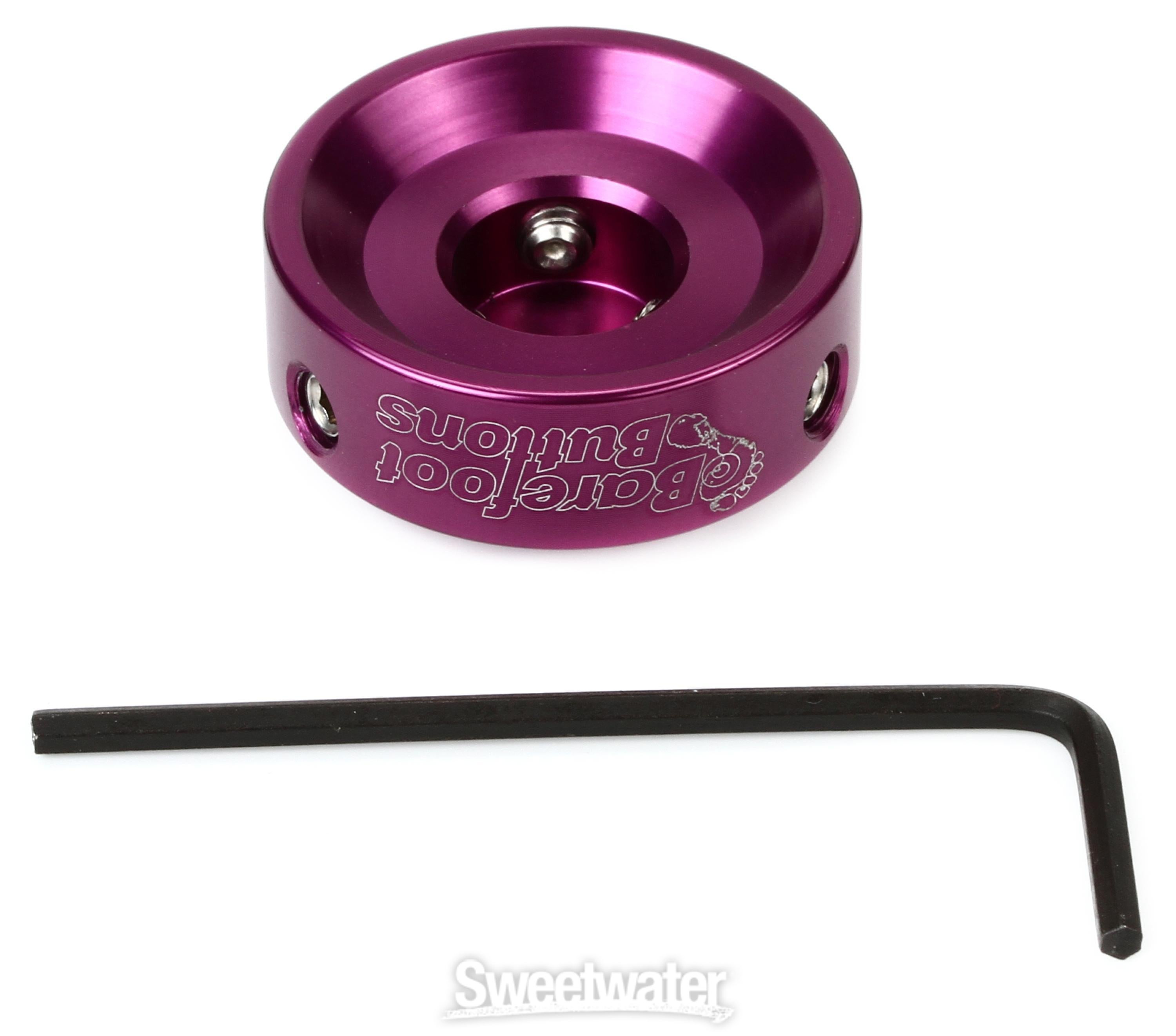 Barefoot Buttons V1 Standard Footswitch Cap - Purple