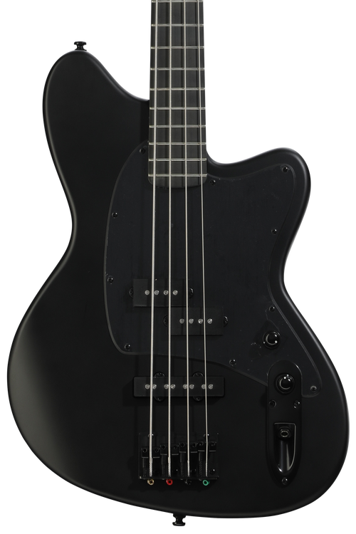 Ibanez Talman Bass Guitar - Black Flat | Sweetwater