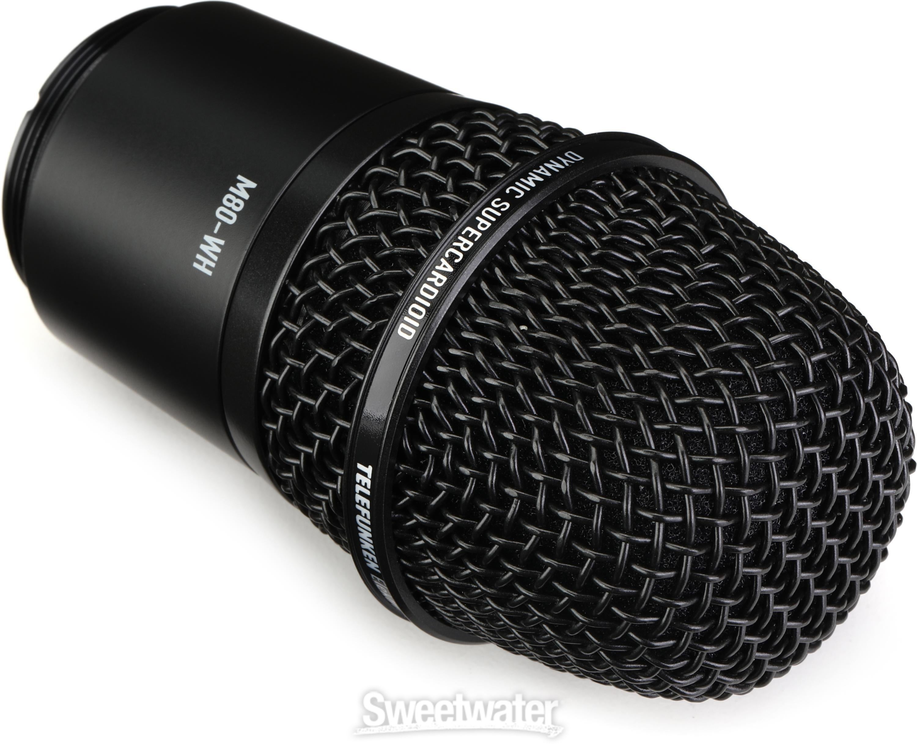 Telefunken M80-WH Capsule for Wireless - Black | Sweetwater