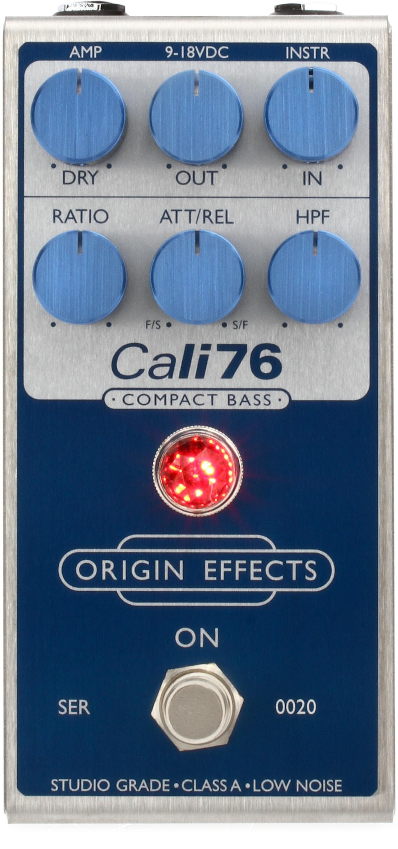 Origin Effects Cali76 Compact Bass Compressor Pedal - Super