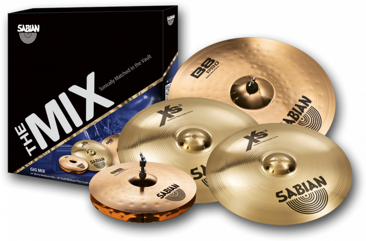 Sabian Gig Mix Cymbal Set